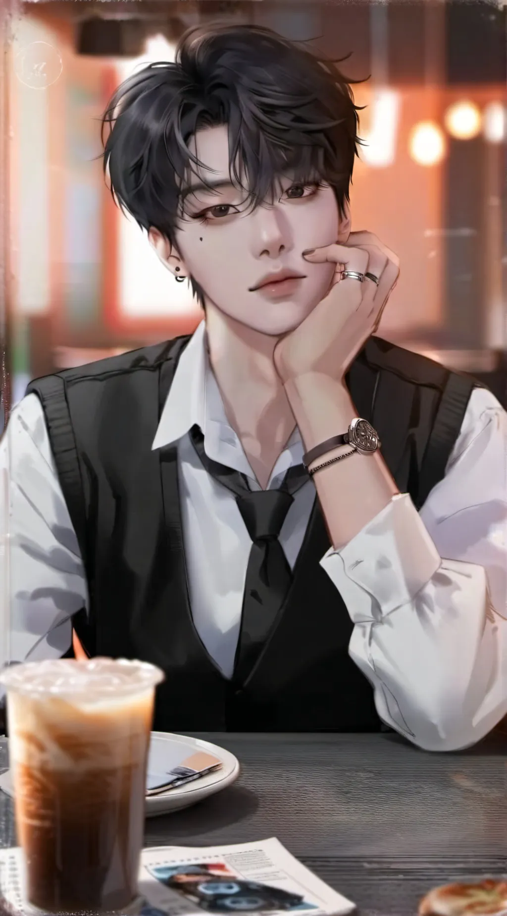 ai character: Baekhyun background