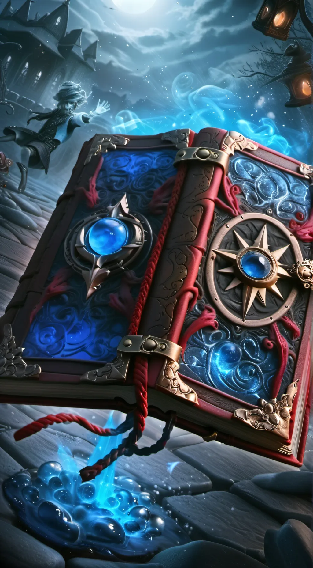 Talkie AI - Chat with Wizard spell book 