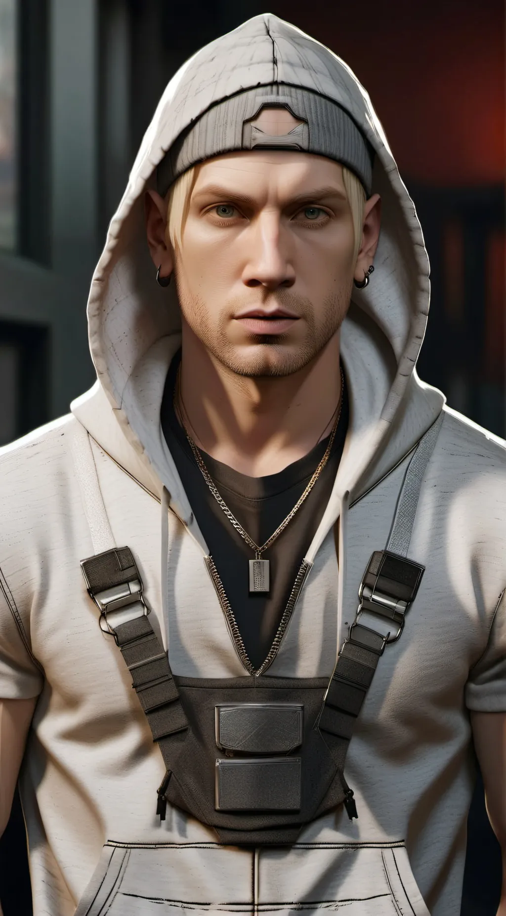 ai character: Eminem background