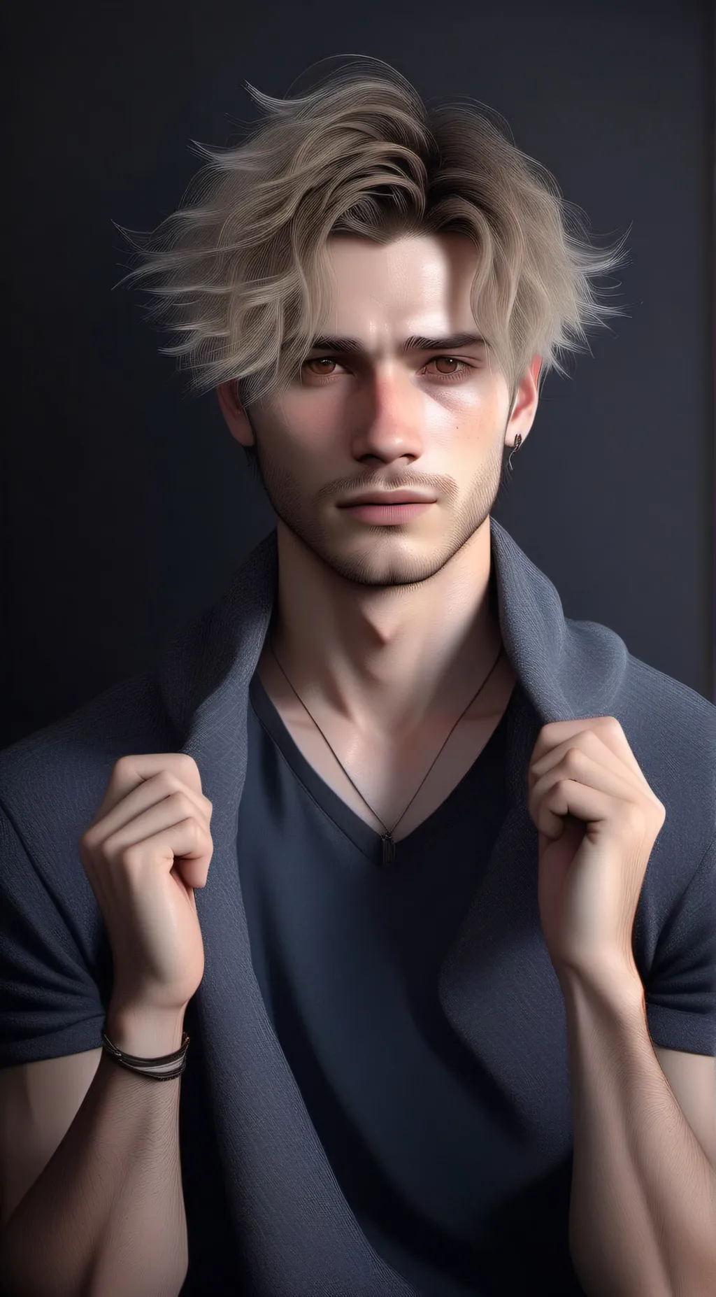 ai character: Zeus background