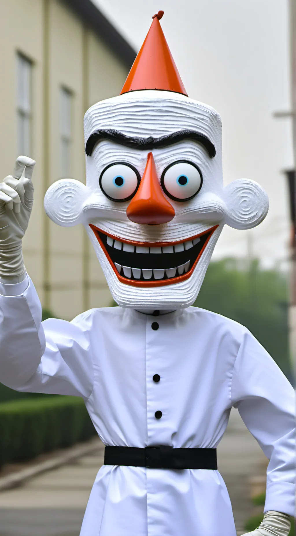 ai character: tadc zozobra background