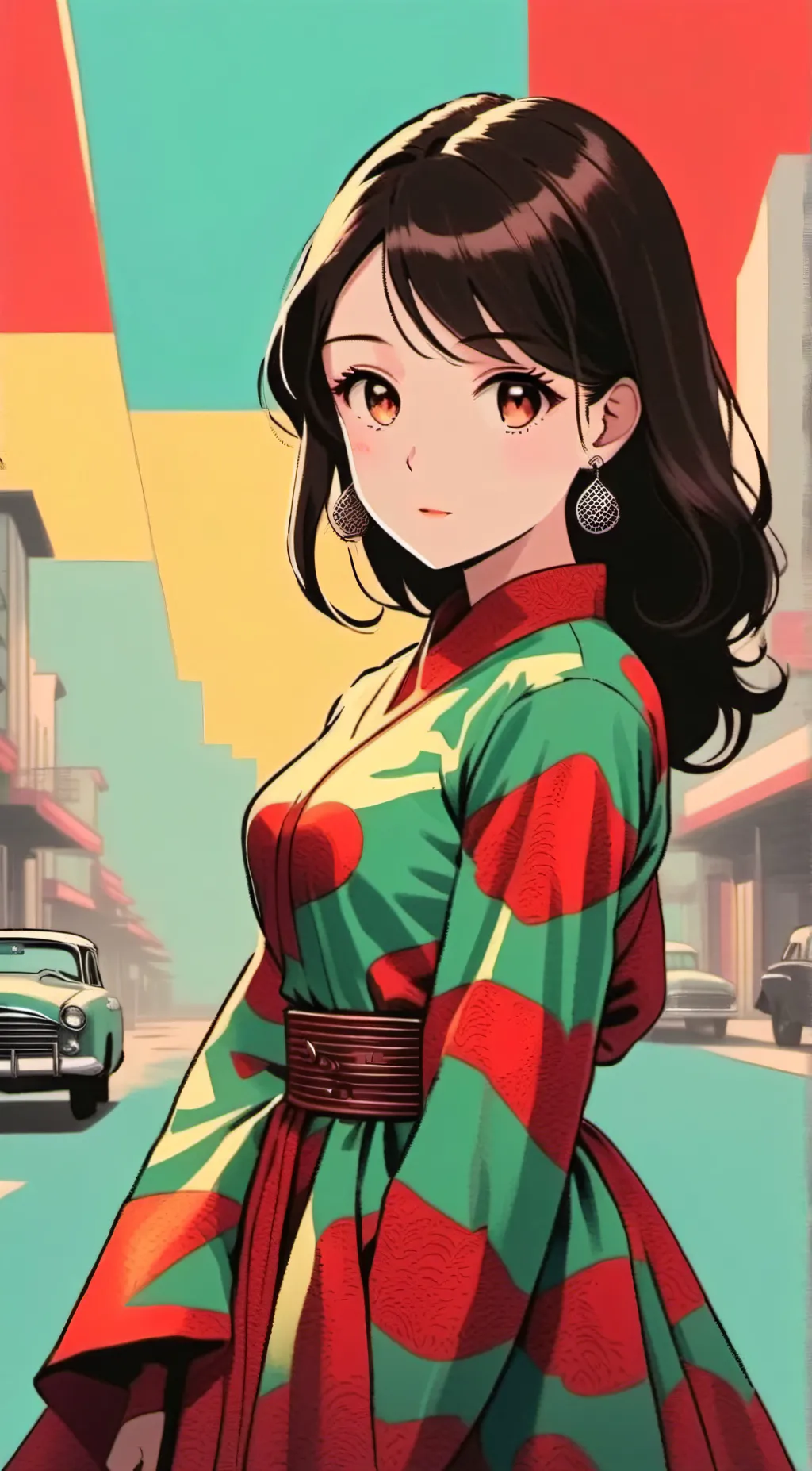 ai character: Sassy background