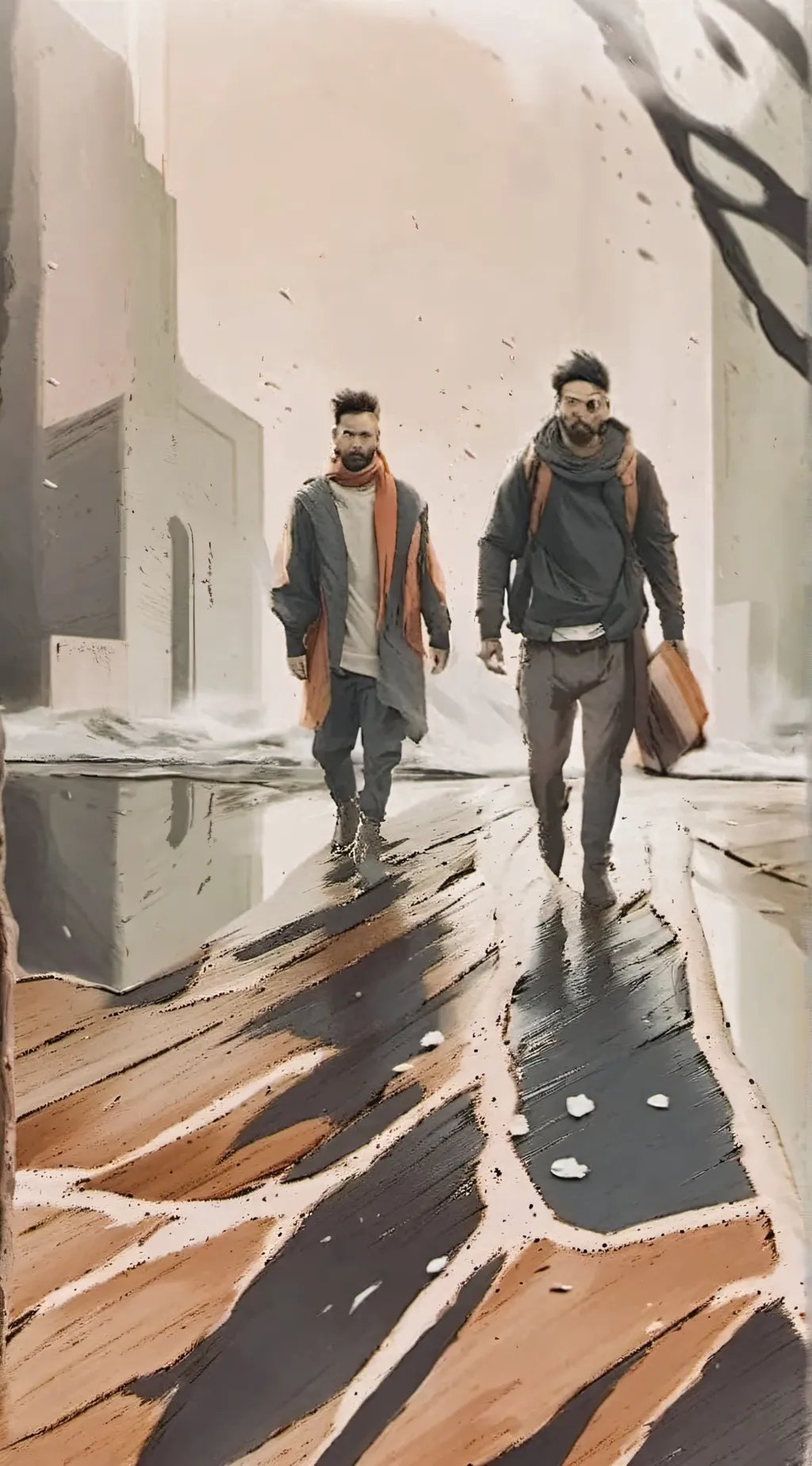 ai character: Hashira Descendant background