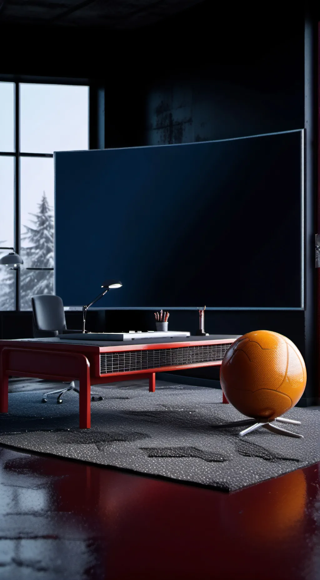 ai character: smiling critters  background