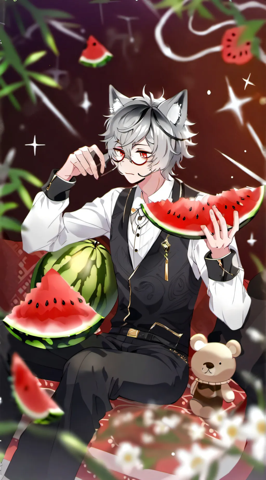 ai character: Silasthefur background