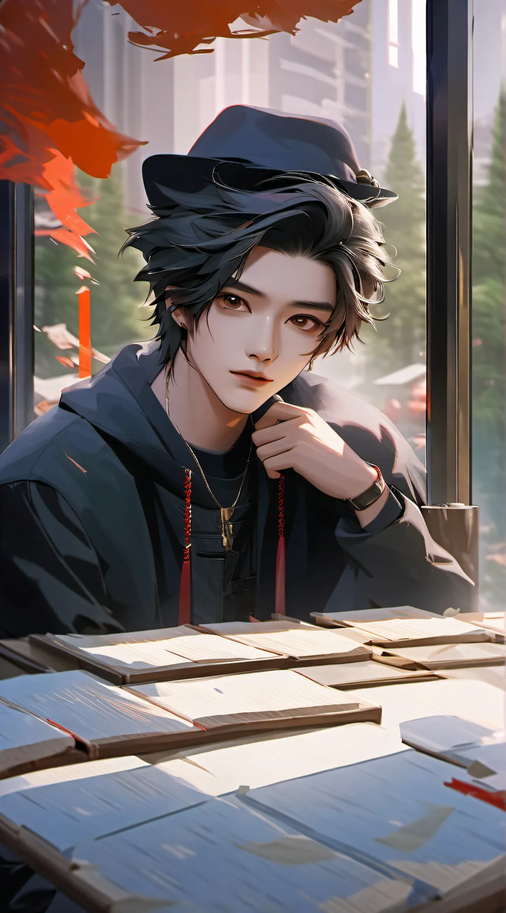 ai character: Zack background