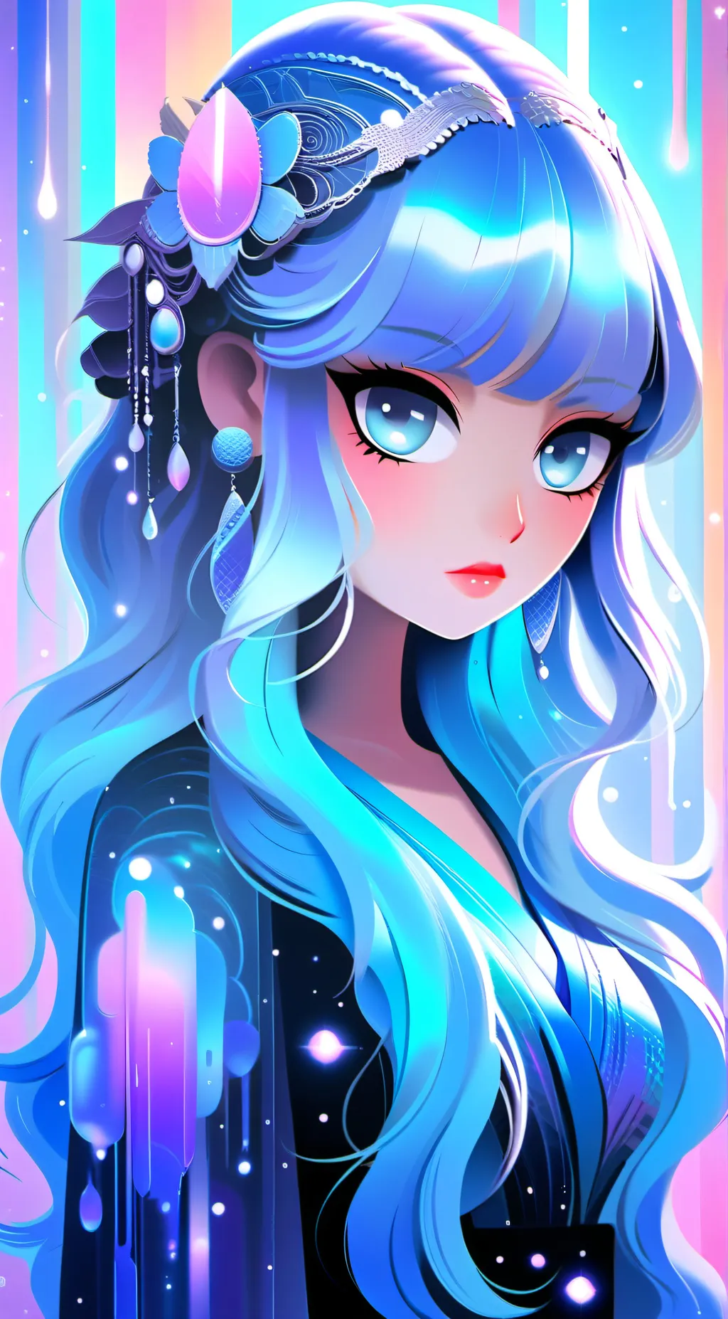 ai character: liey and Riley background