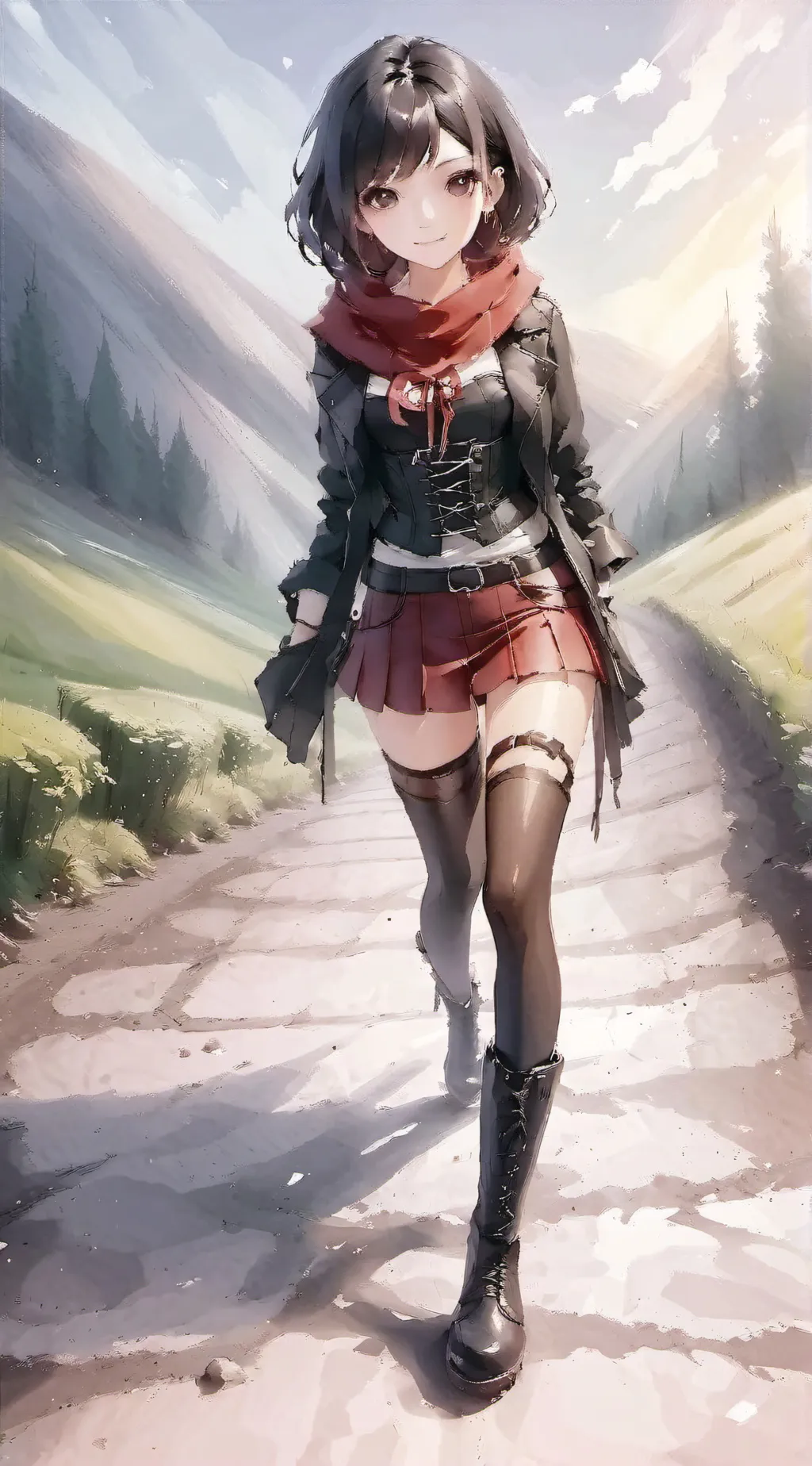 ai character: Mars background