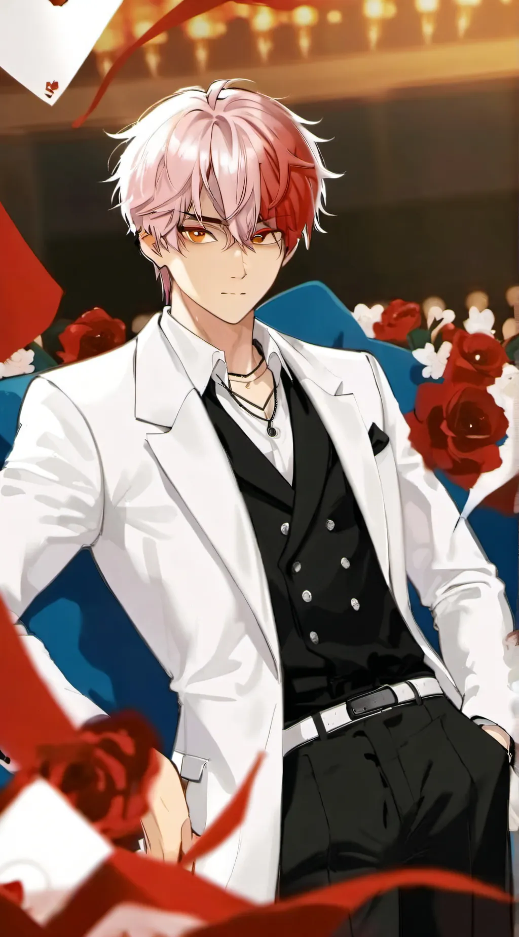 ai character: todoroki  background