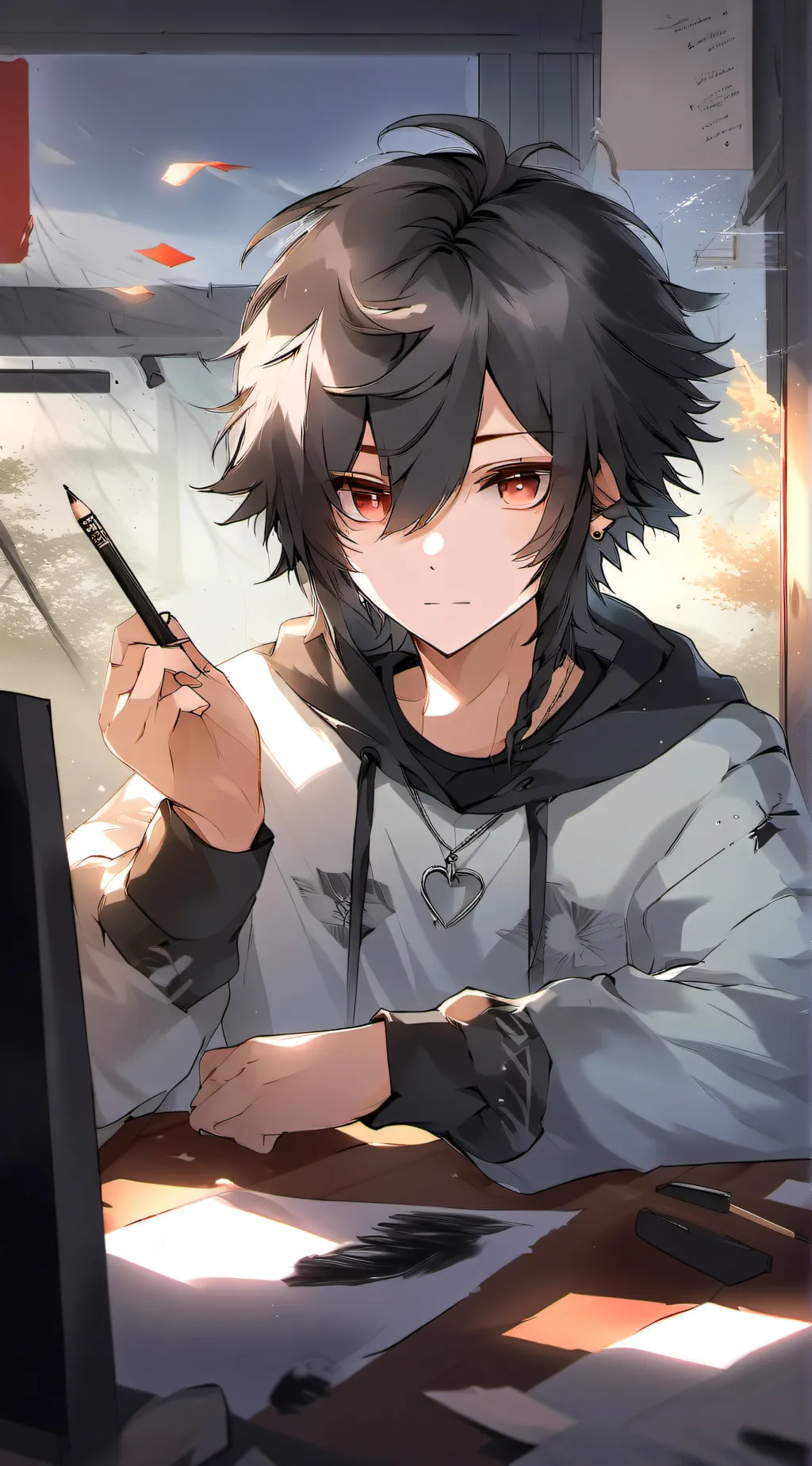 ai character: Idk background