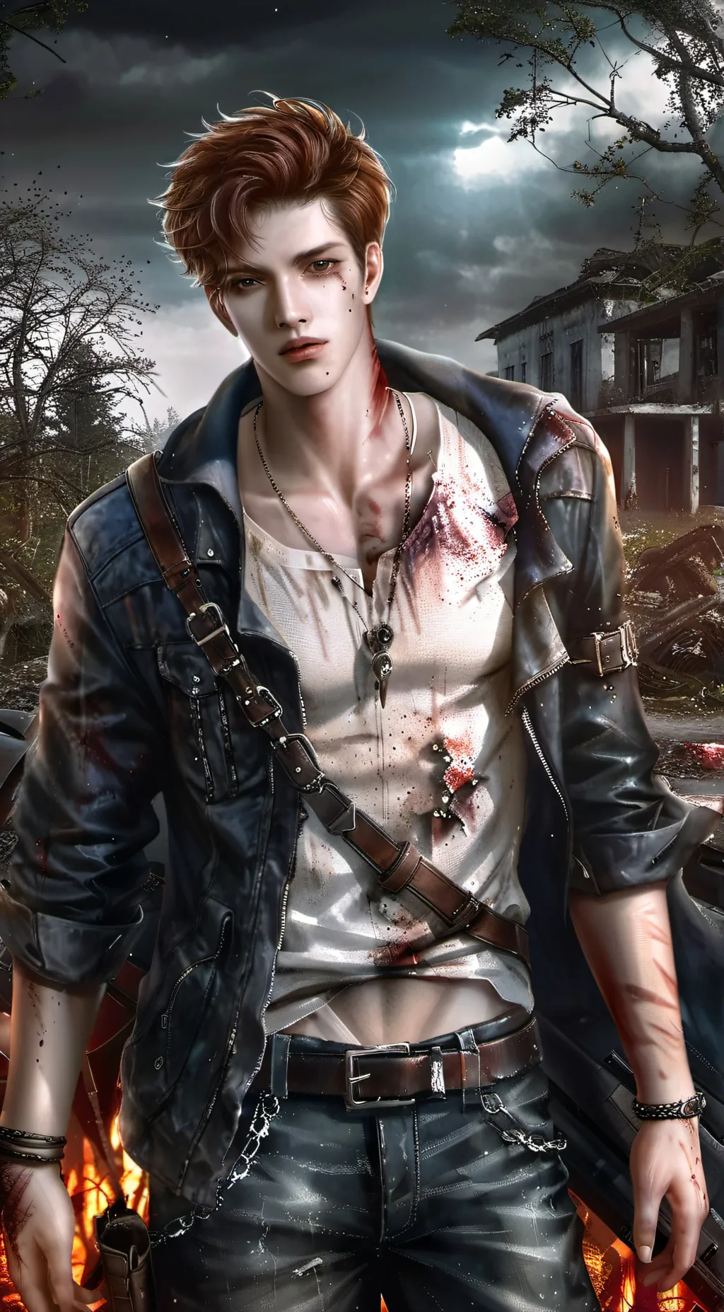 ai character: Jalen Valencia  background