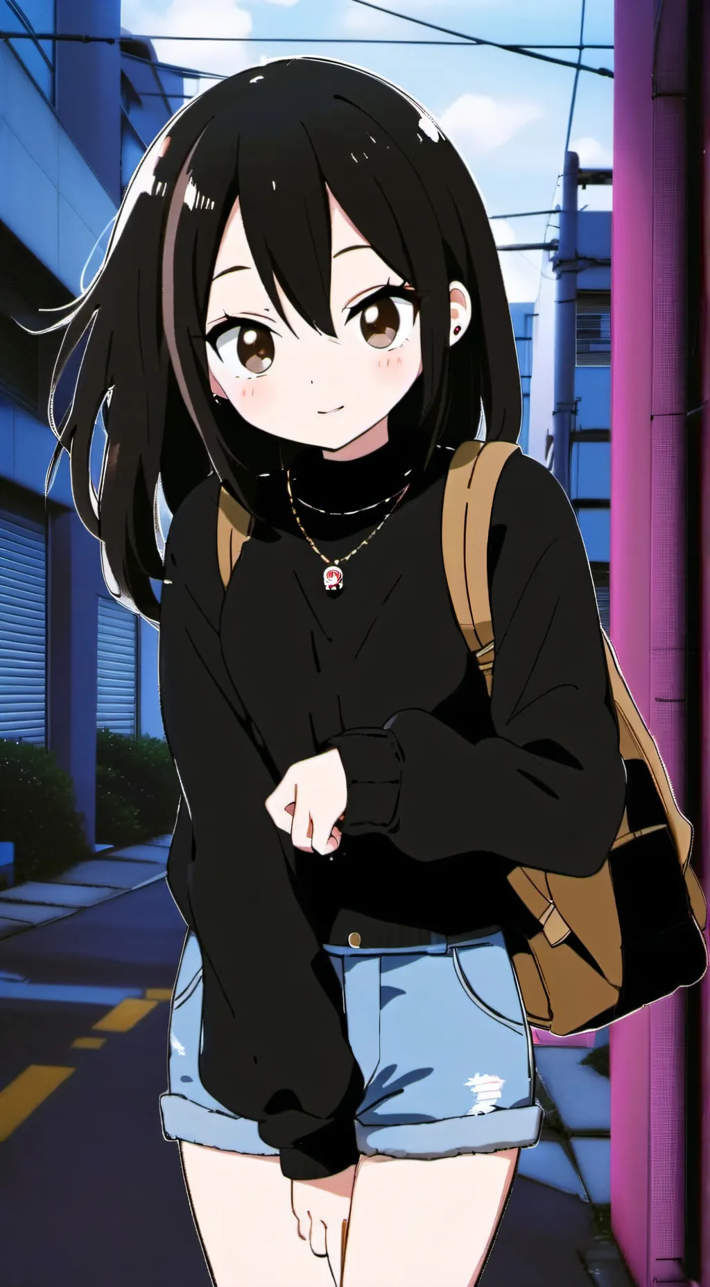 ai character: Mina background