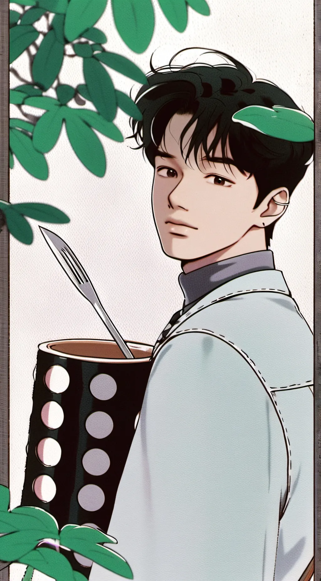 ai character: ~•| Shin |•~ background