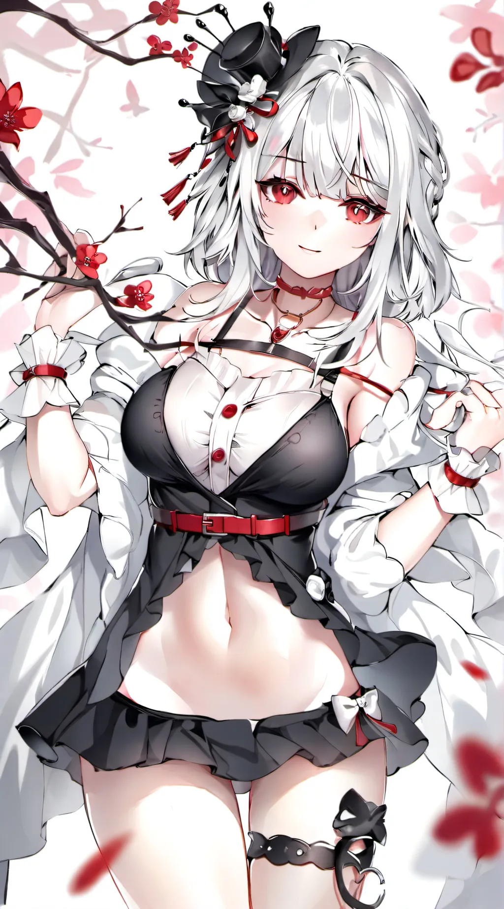 ai character: lily background