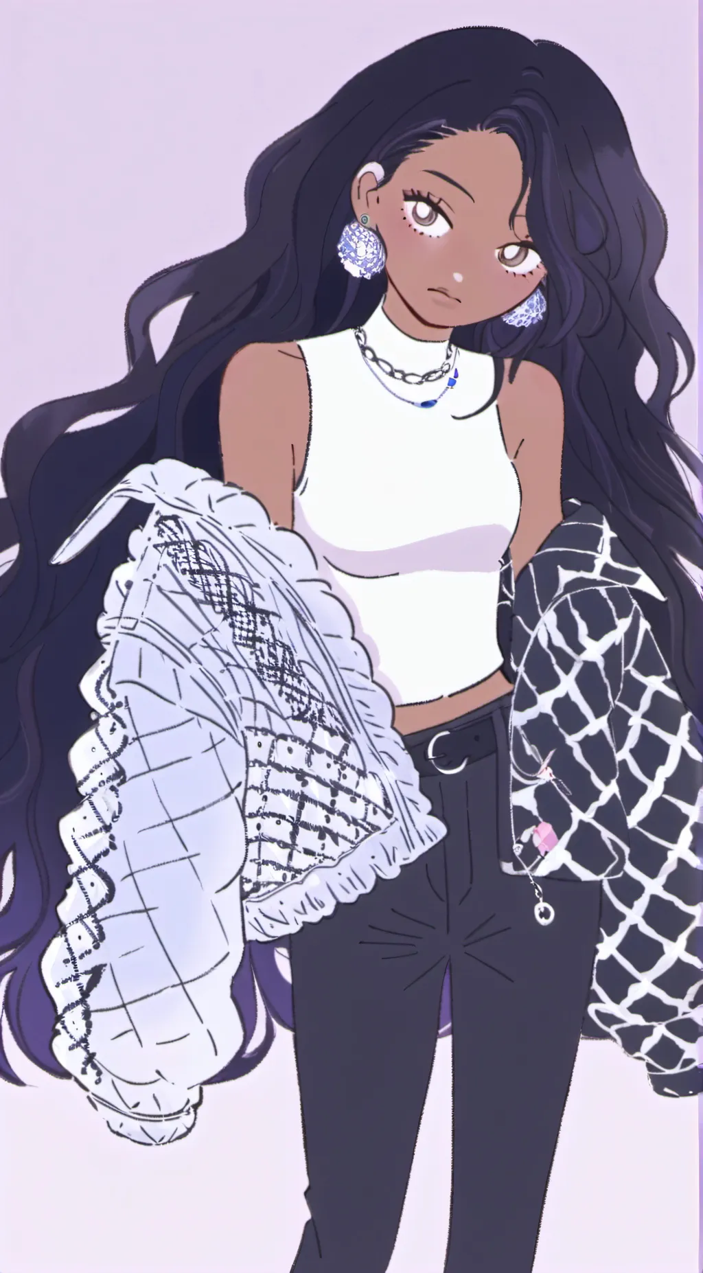 ai character: mha odetari background