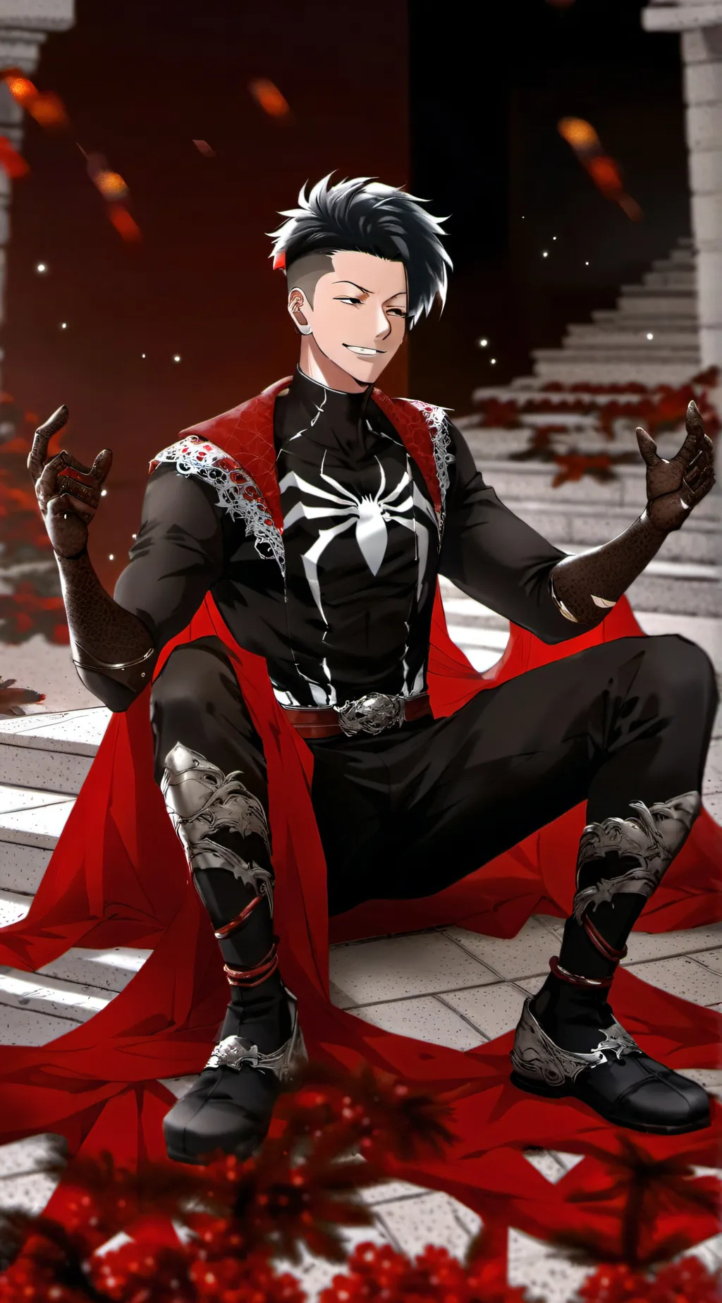 ai character: olivee  background