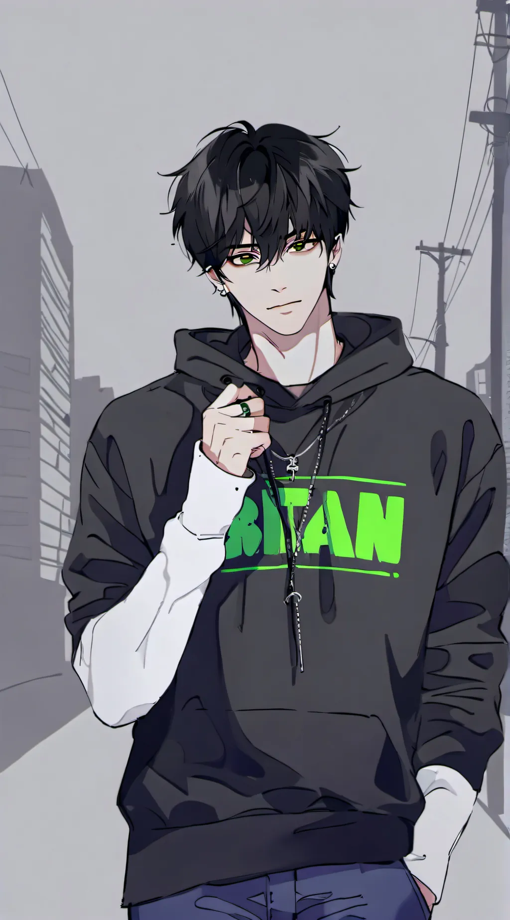 ai character: Leo background