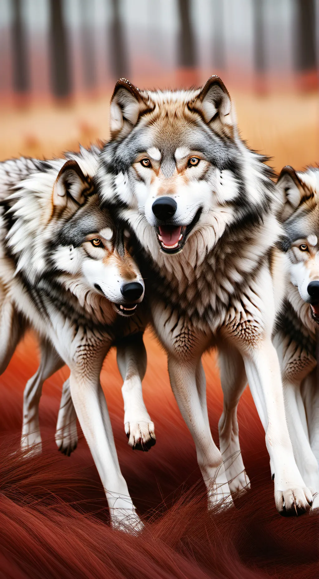 ai character: You and the wolves background