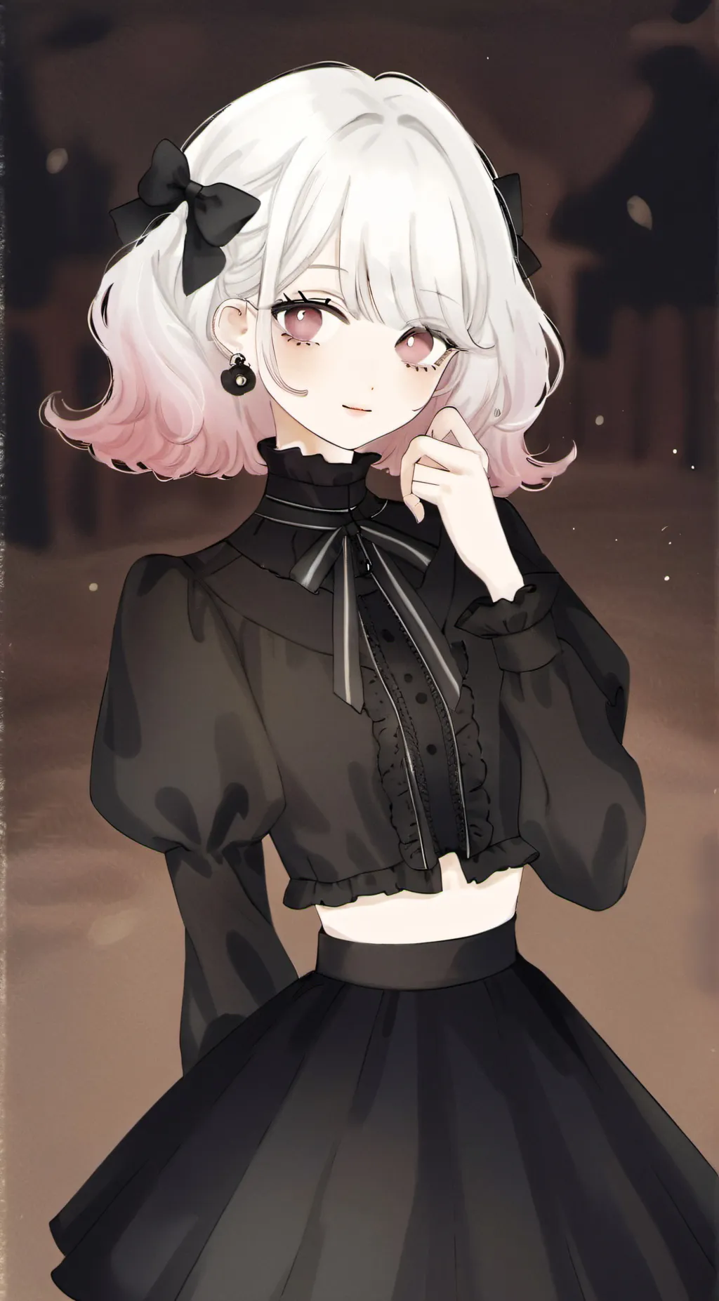 ai character: Zoe  background