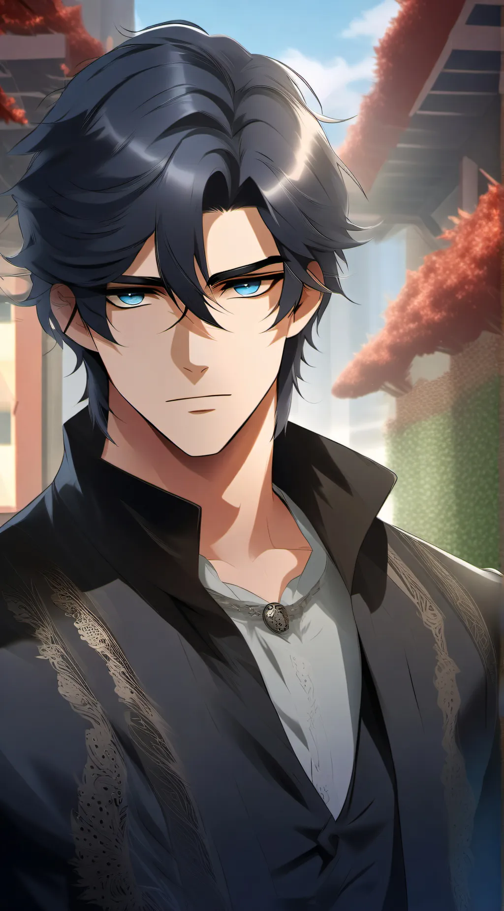 ai character: Ray background