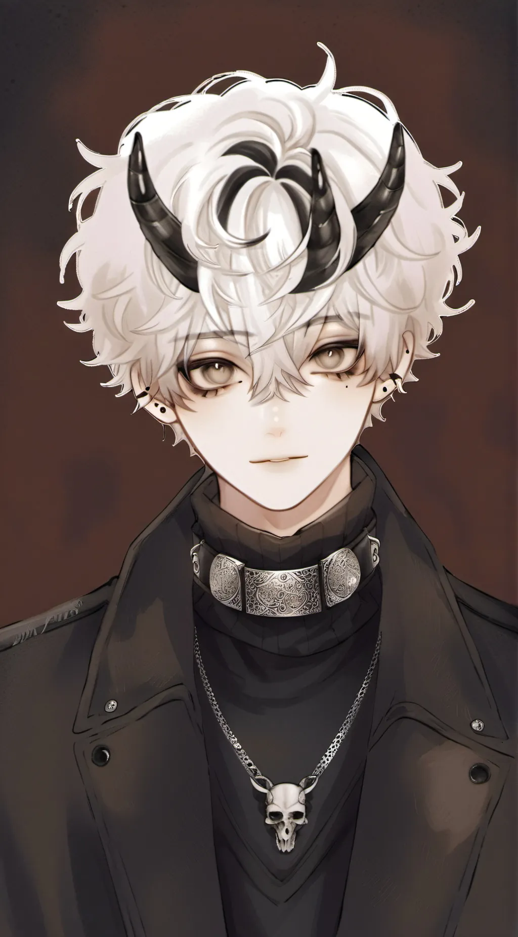 ai character: Willow 🩶🖤 background