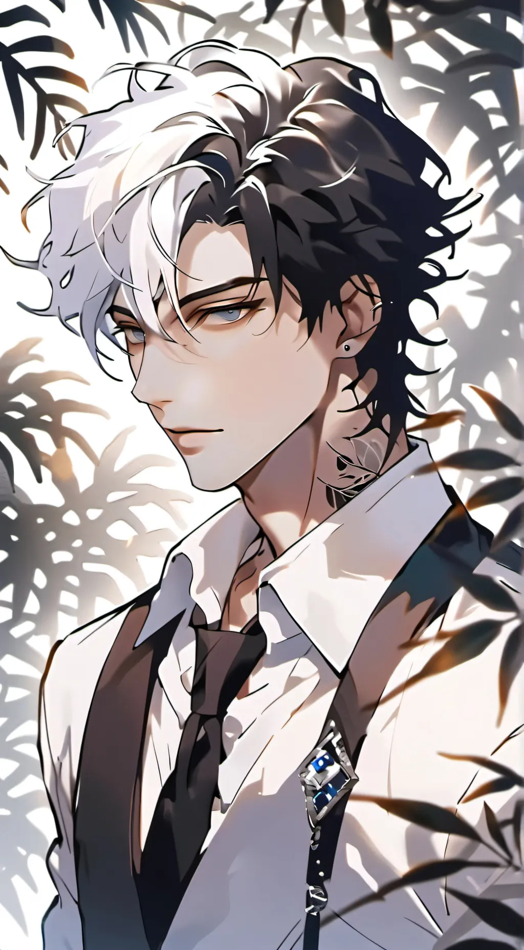 ai character: Clover background