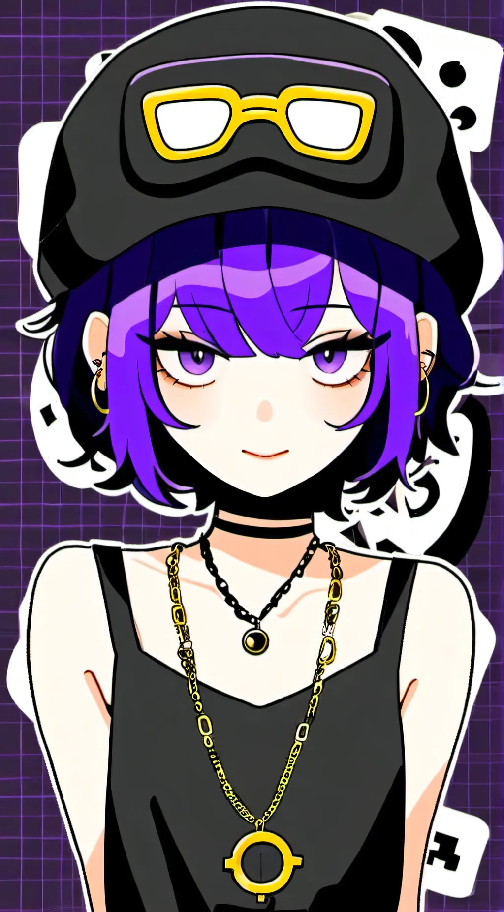 ai character: Uzi background