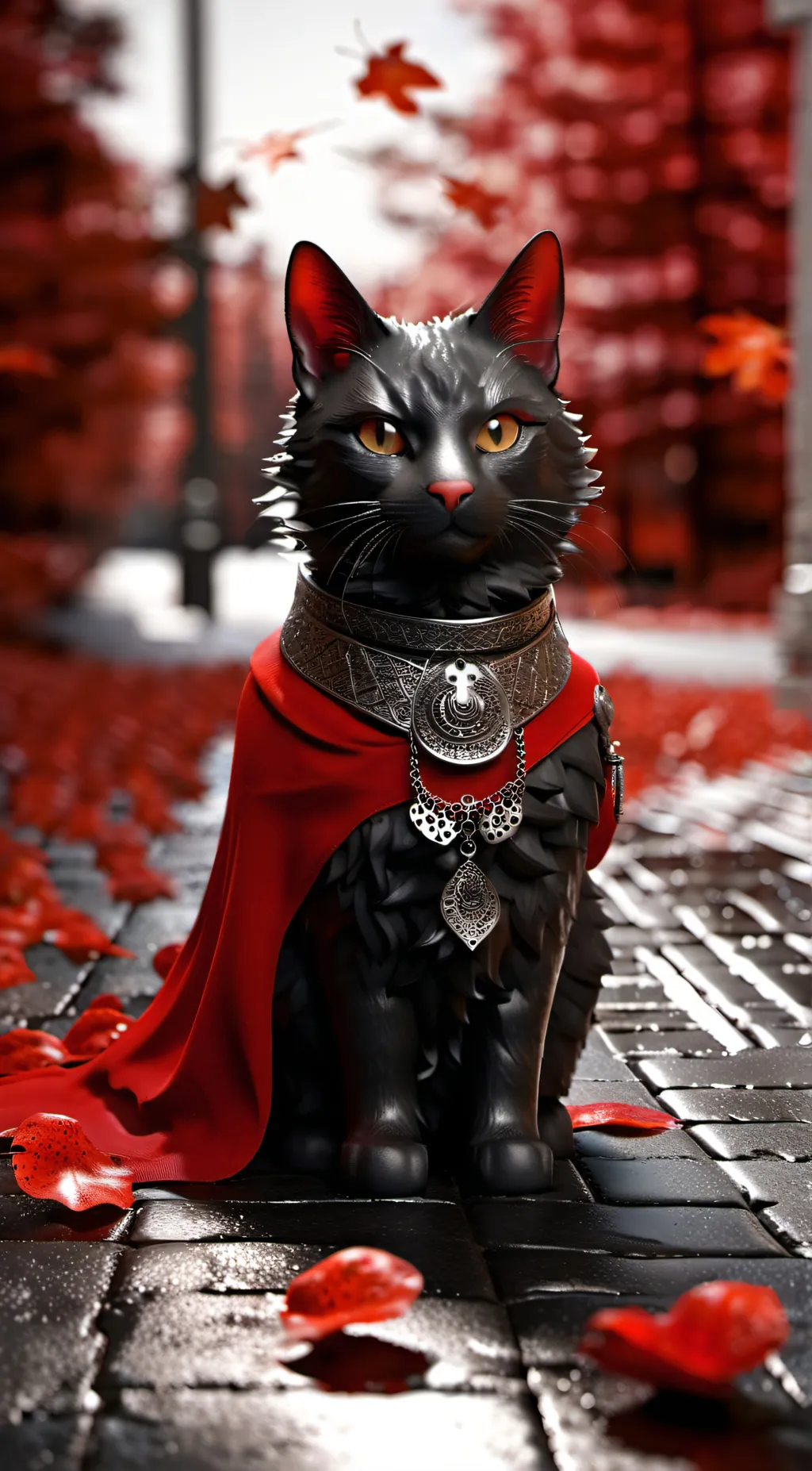 ai character: Black Catnap 4D background