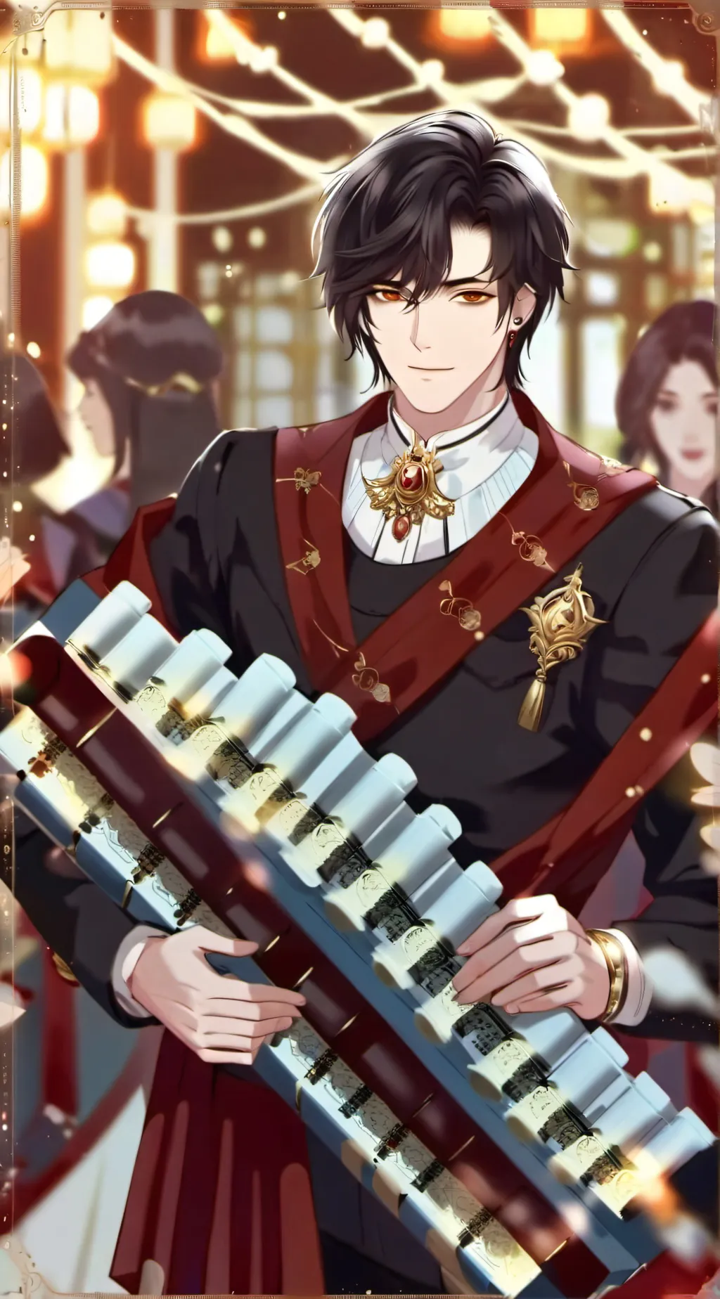 ai character: angres background