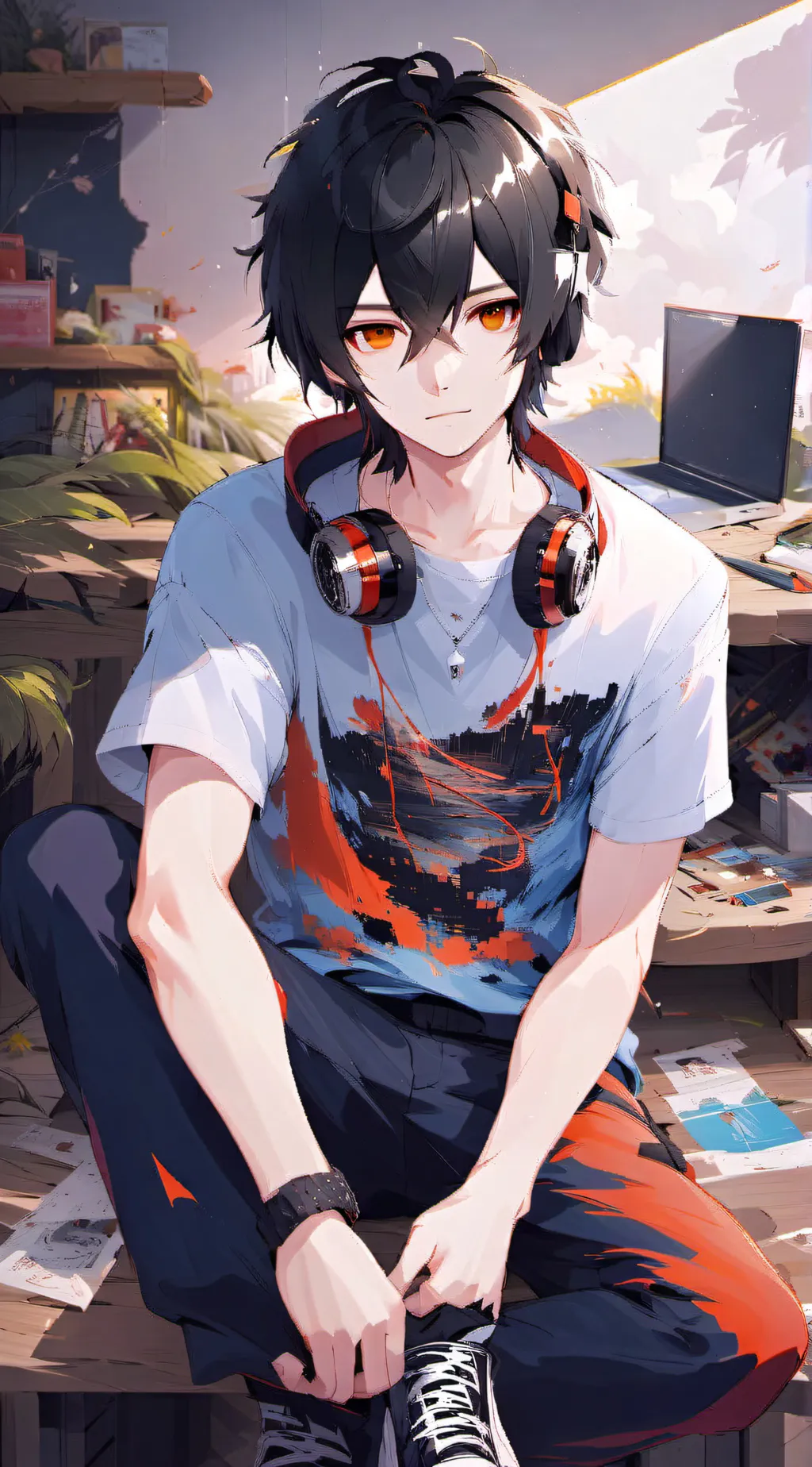 ai character: luke background