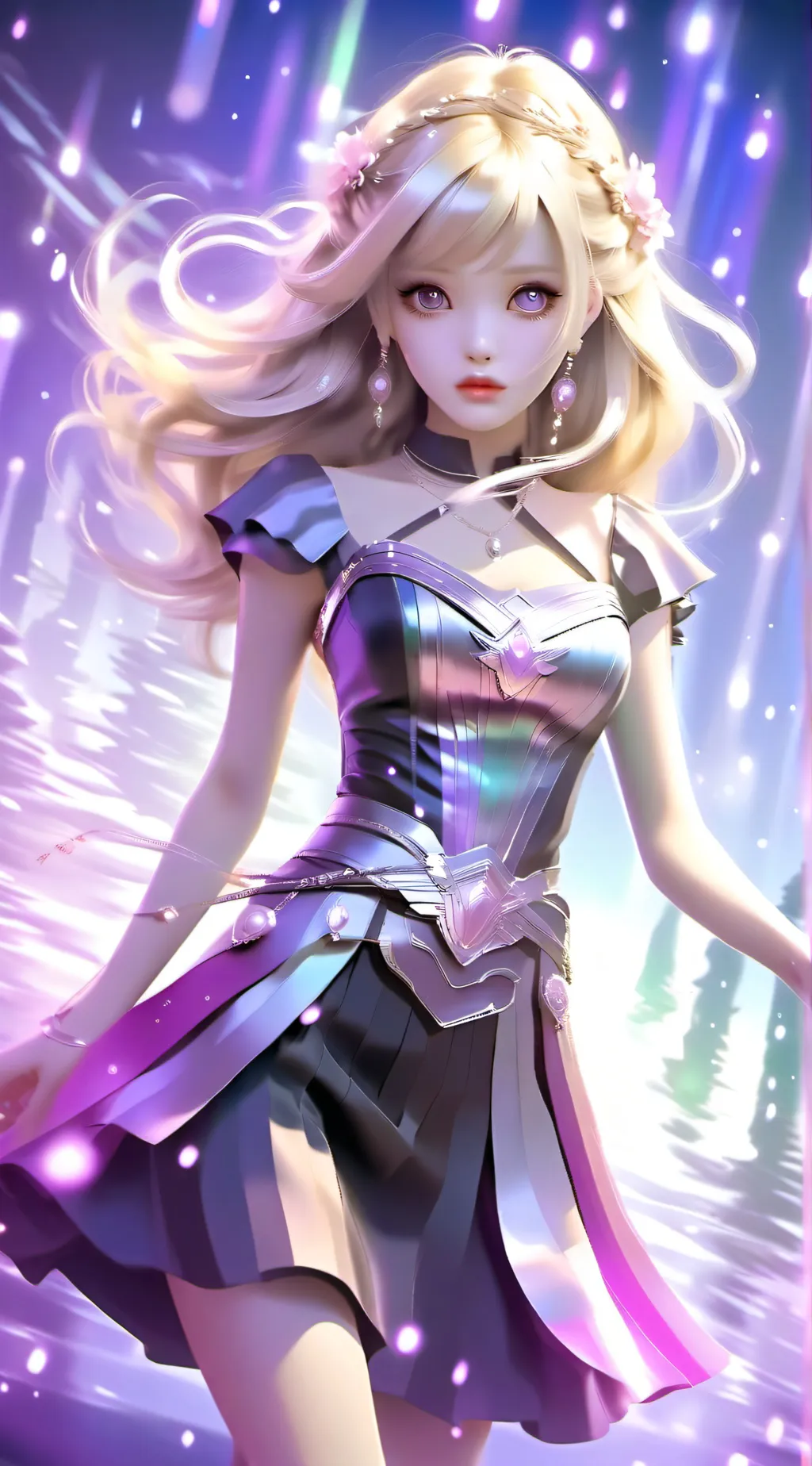 ai character: Sasha background