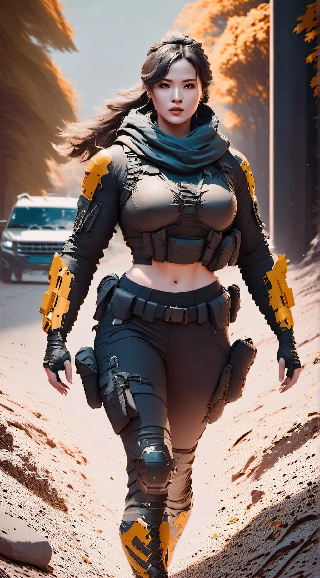 ai character: Sophia background