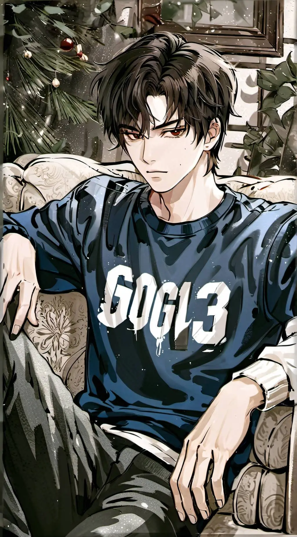 ai character: Mark  background