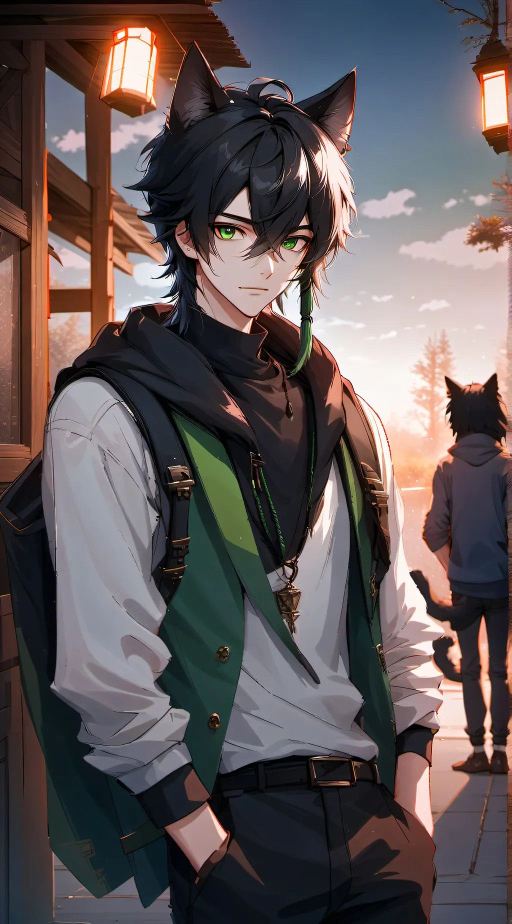 ai character: Felix background