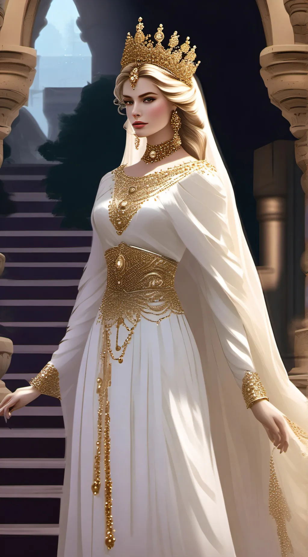 ai character: Elsa background