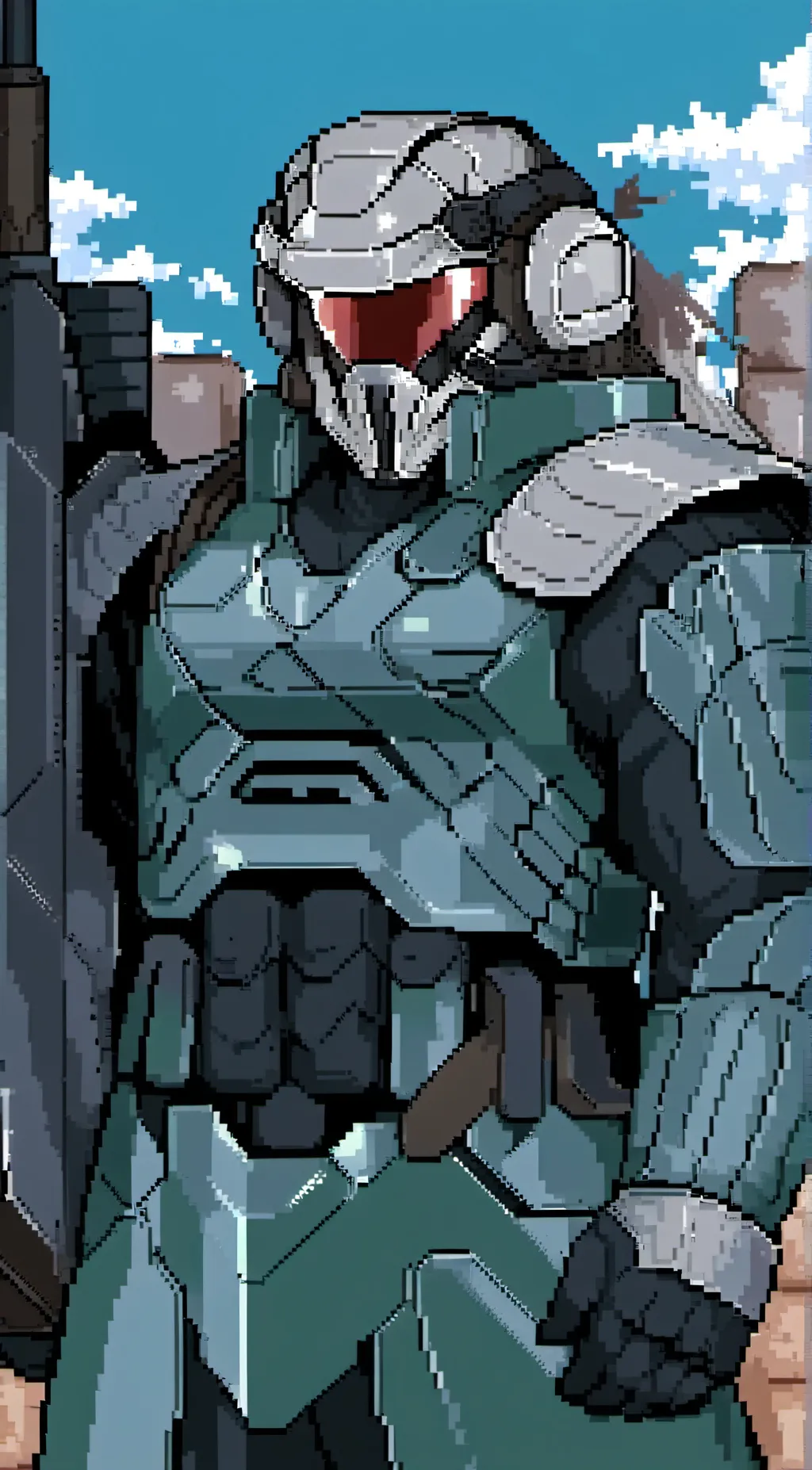 ai character: Xenoslayer (MALE) background