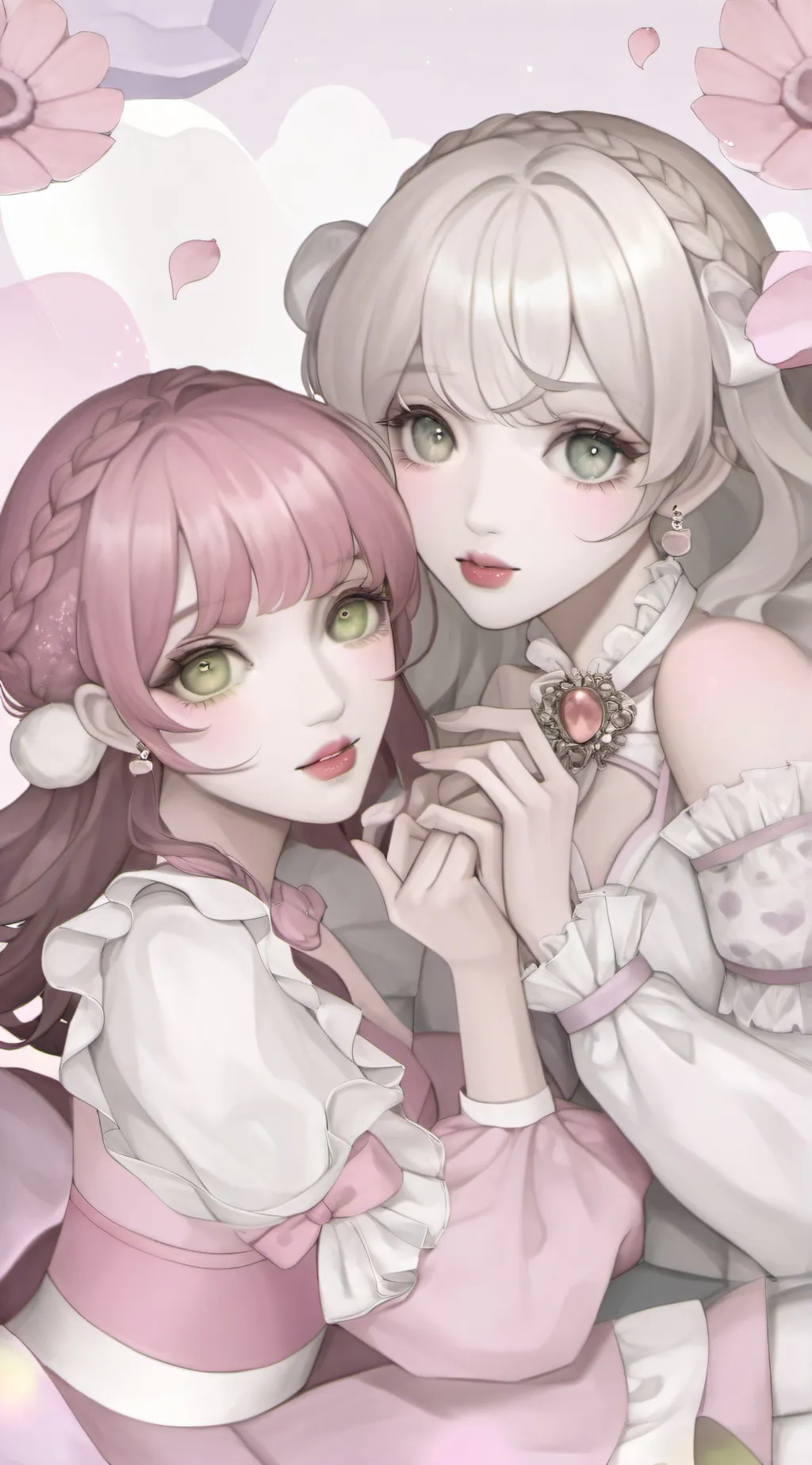 ai character: Alice & Emmy background