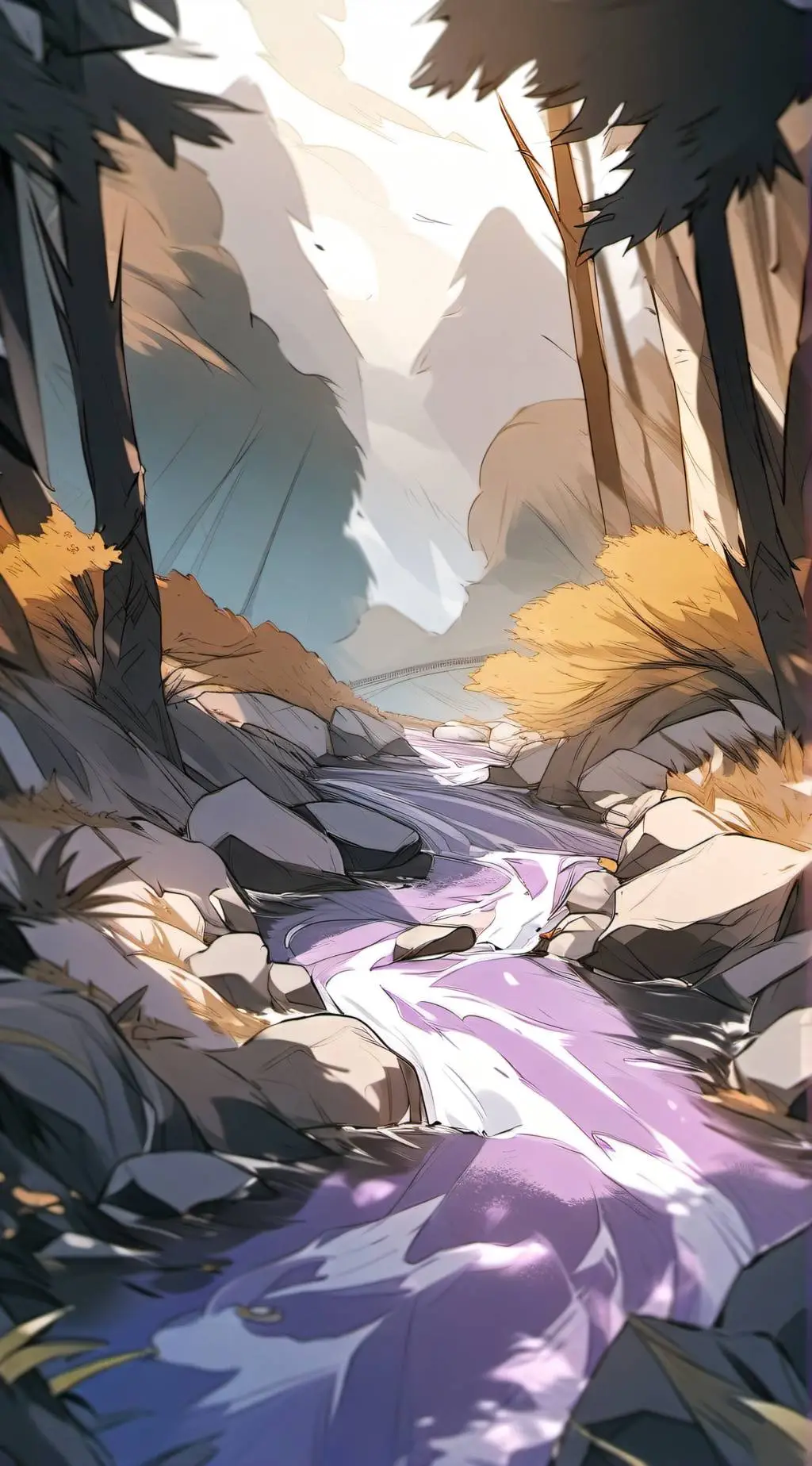 ai character: 🏞️SLIME RIVER💦 background