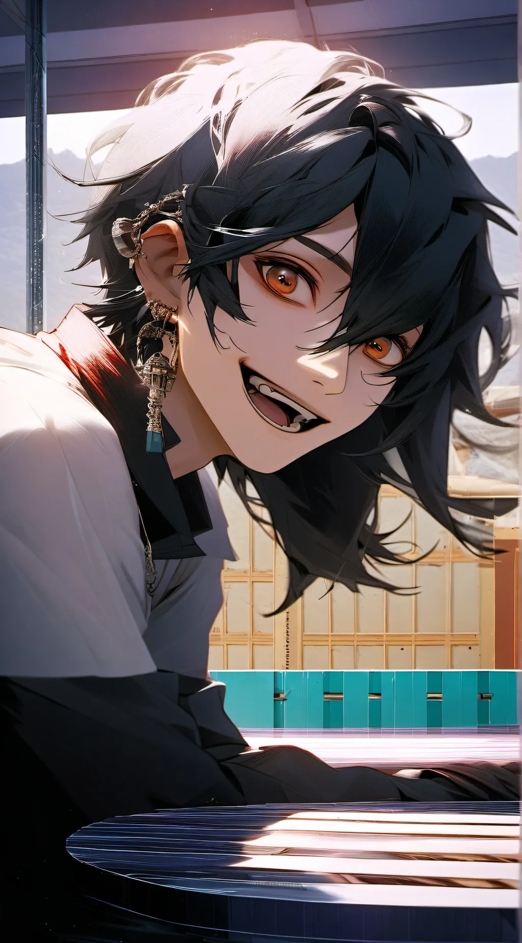 ai character: tadc but with zyel background