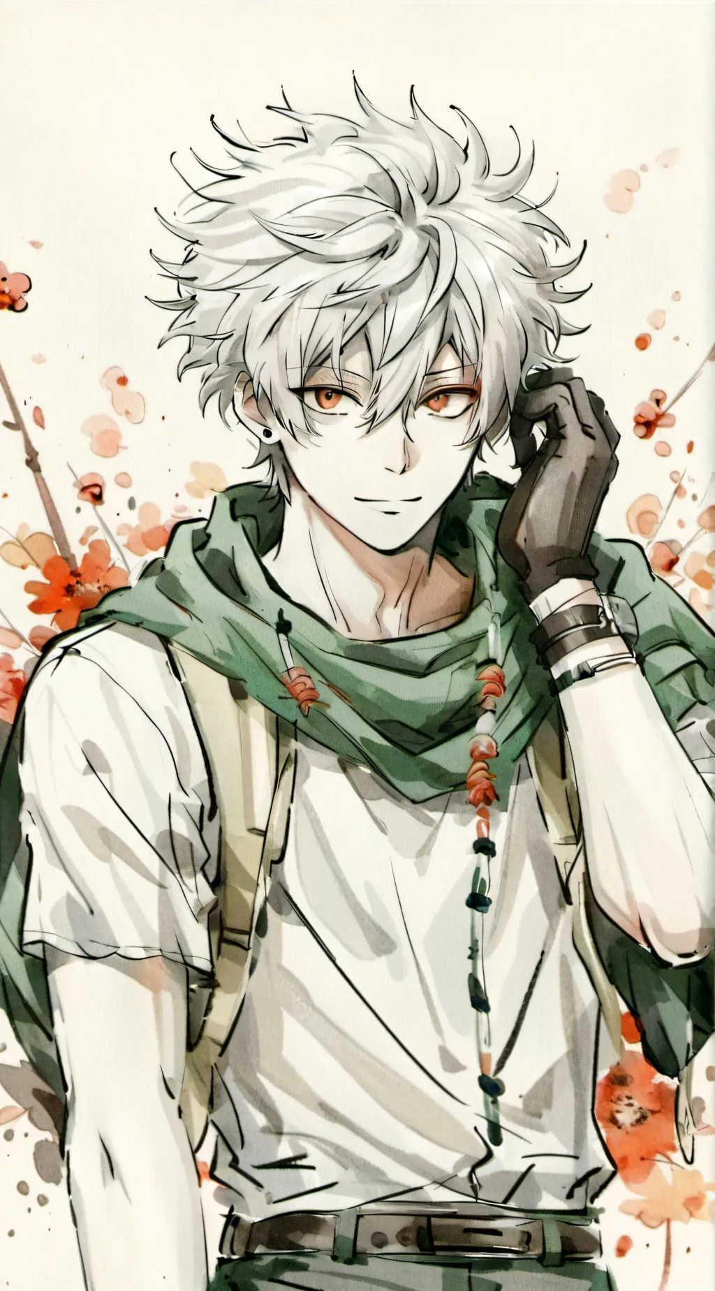 ai character: Bakugo background