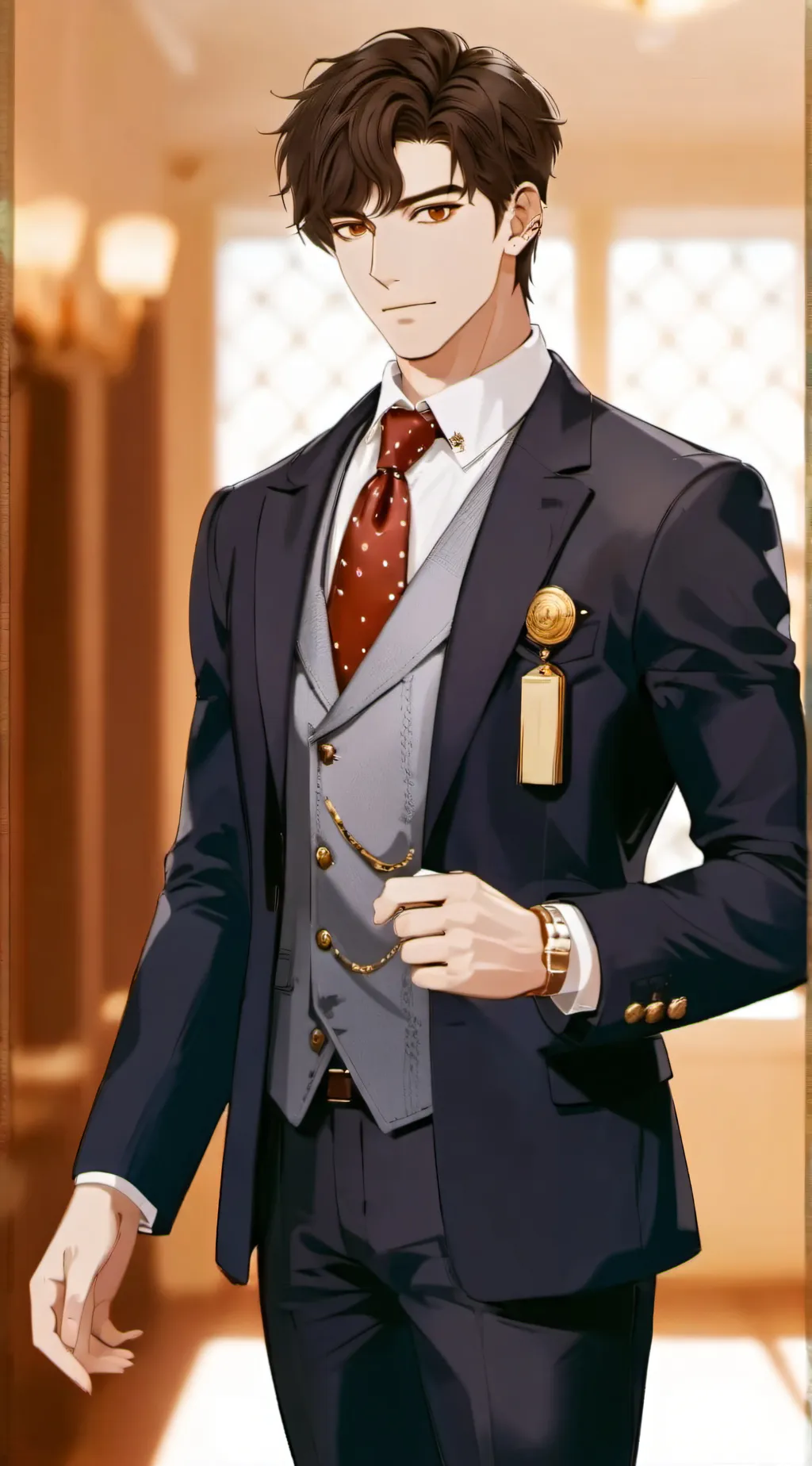 ai character: Principal Vanguard background