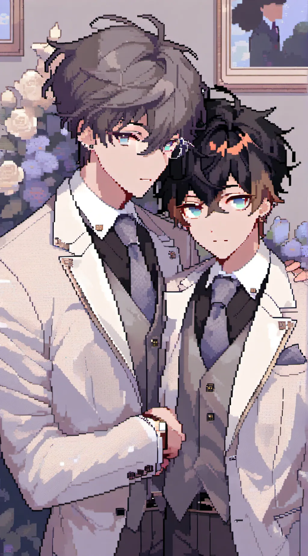 ai character: max and mason♥♦~} background