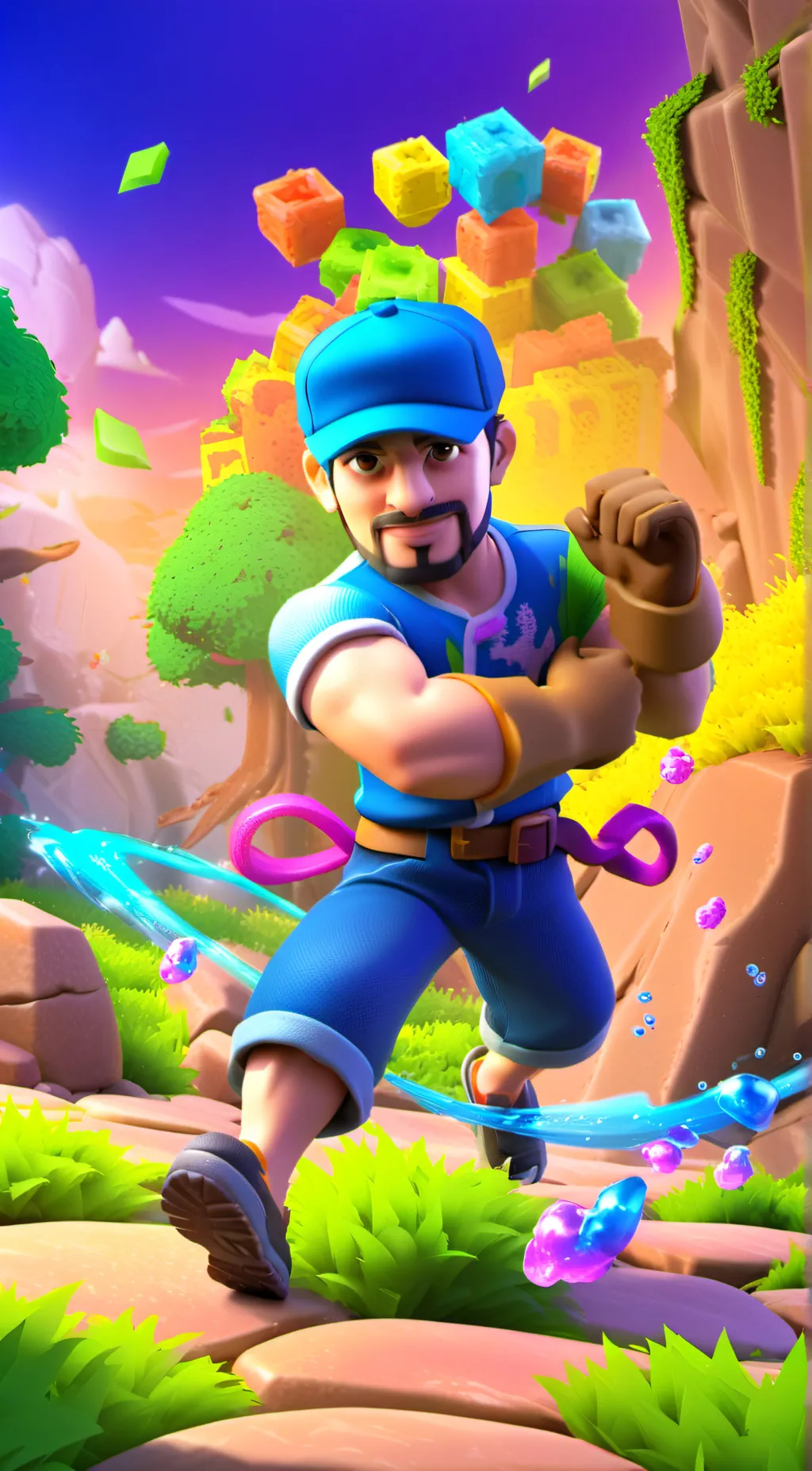 ai character: Jax background