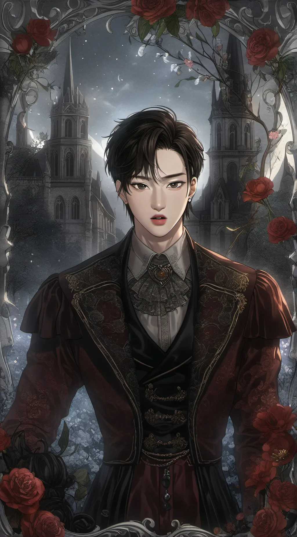 ai character: seo- Jun  kim background