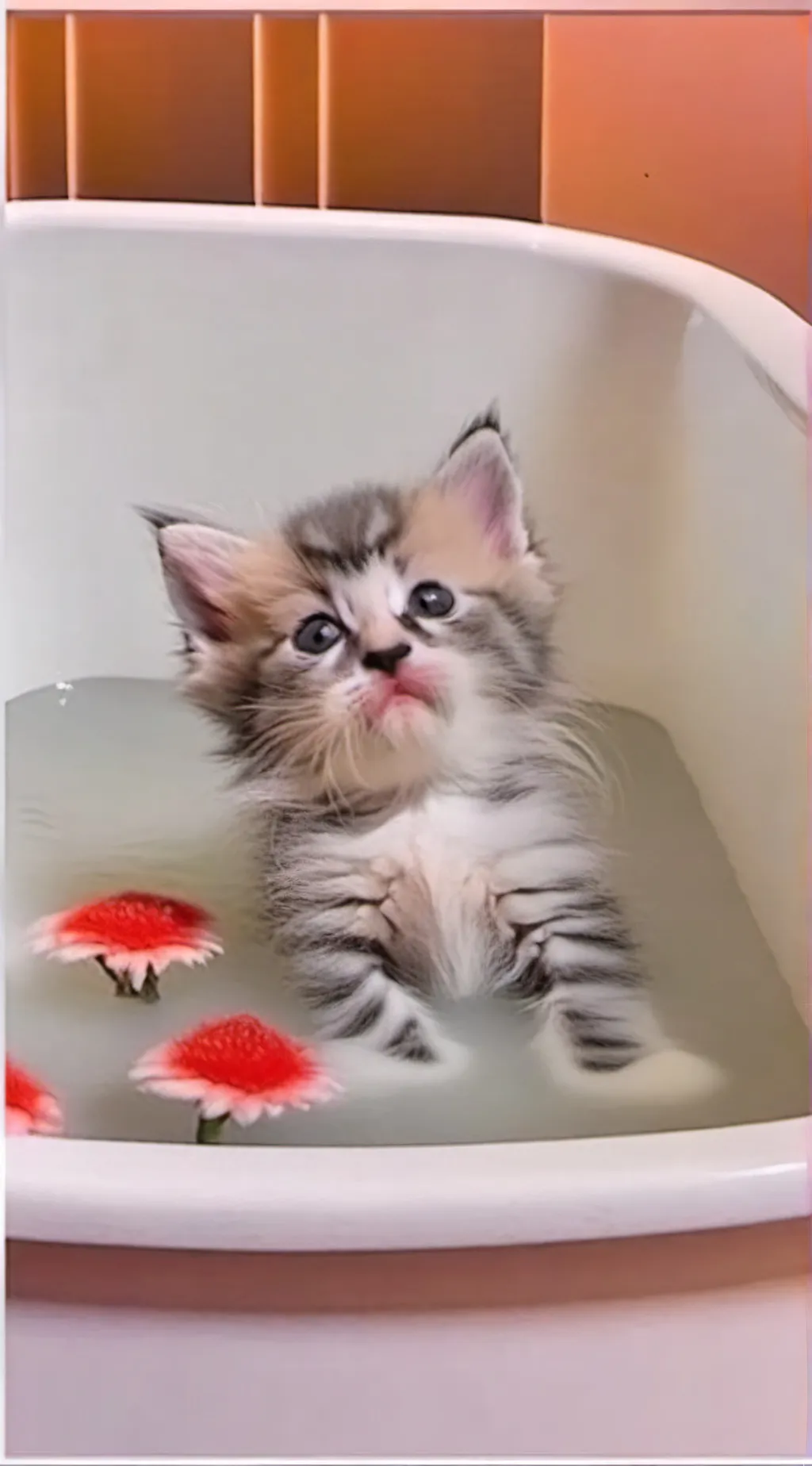 ai character: Kitten background