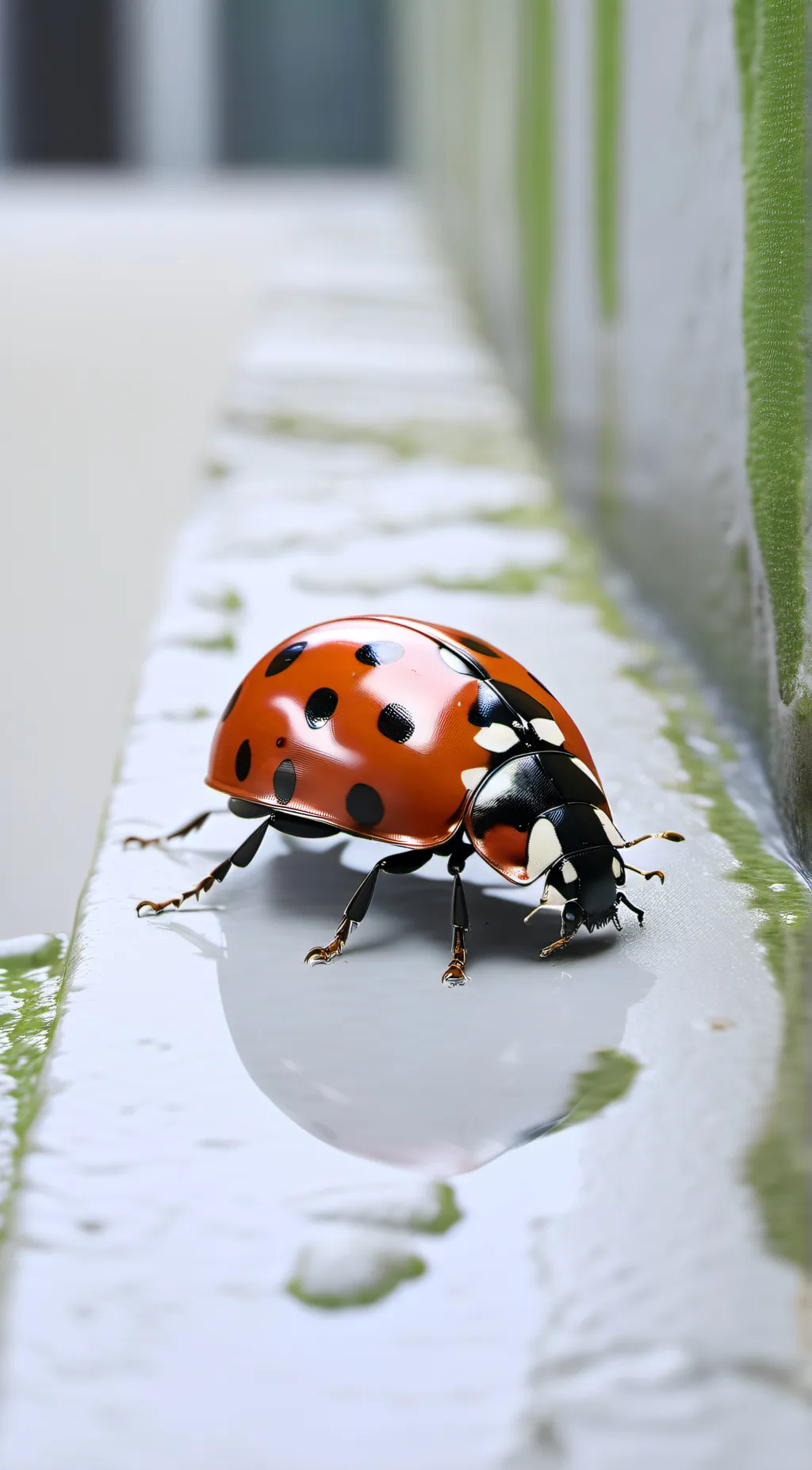 ai character: ladybug  background