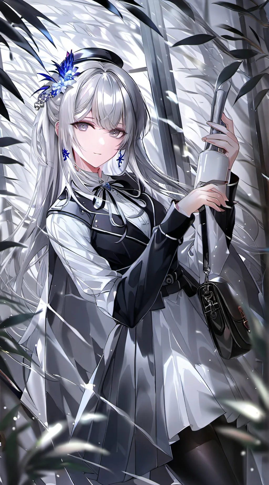 ai character: Mha in your school background