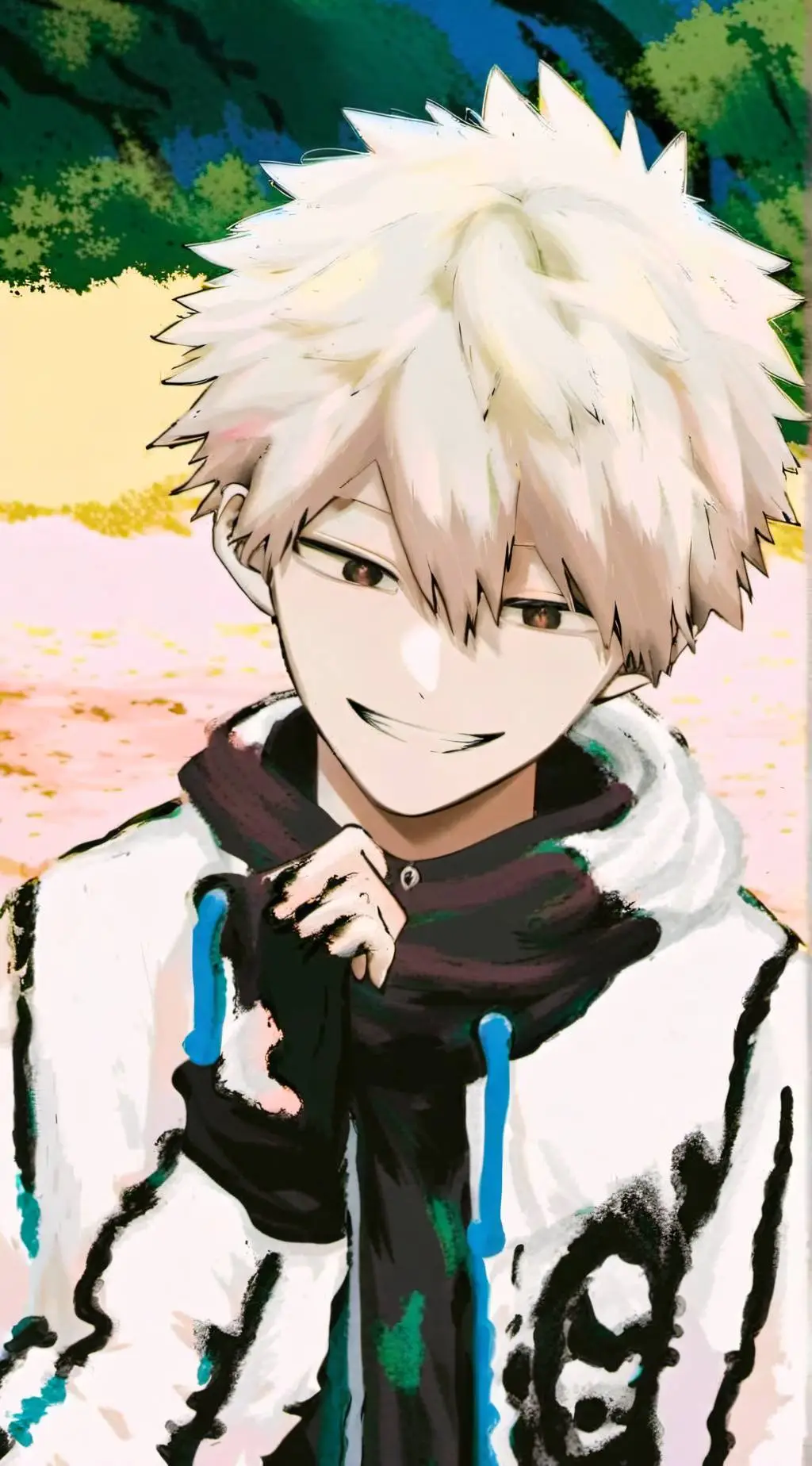 ai character: KATSUKI  background