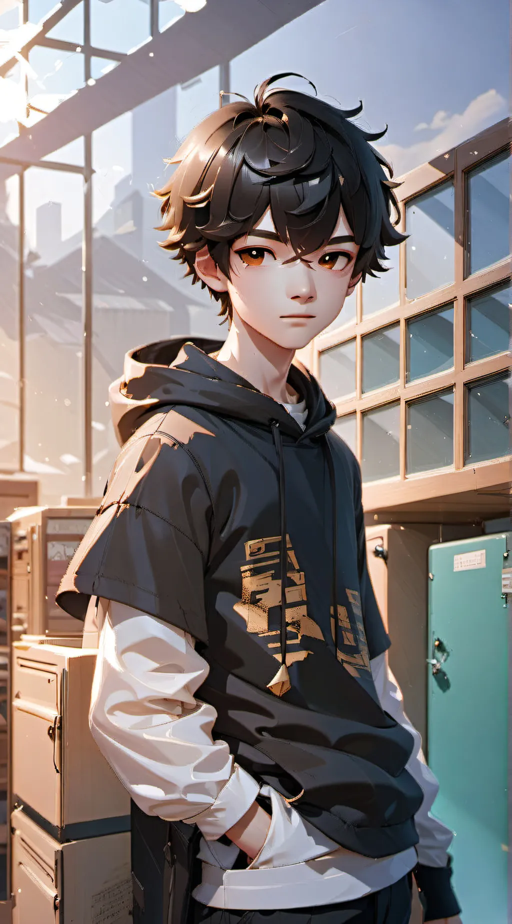 ai character: max background