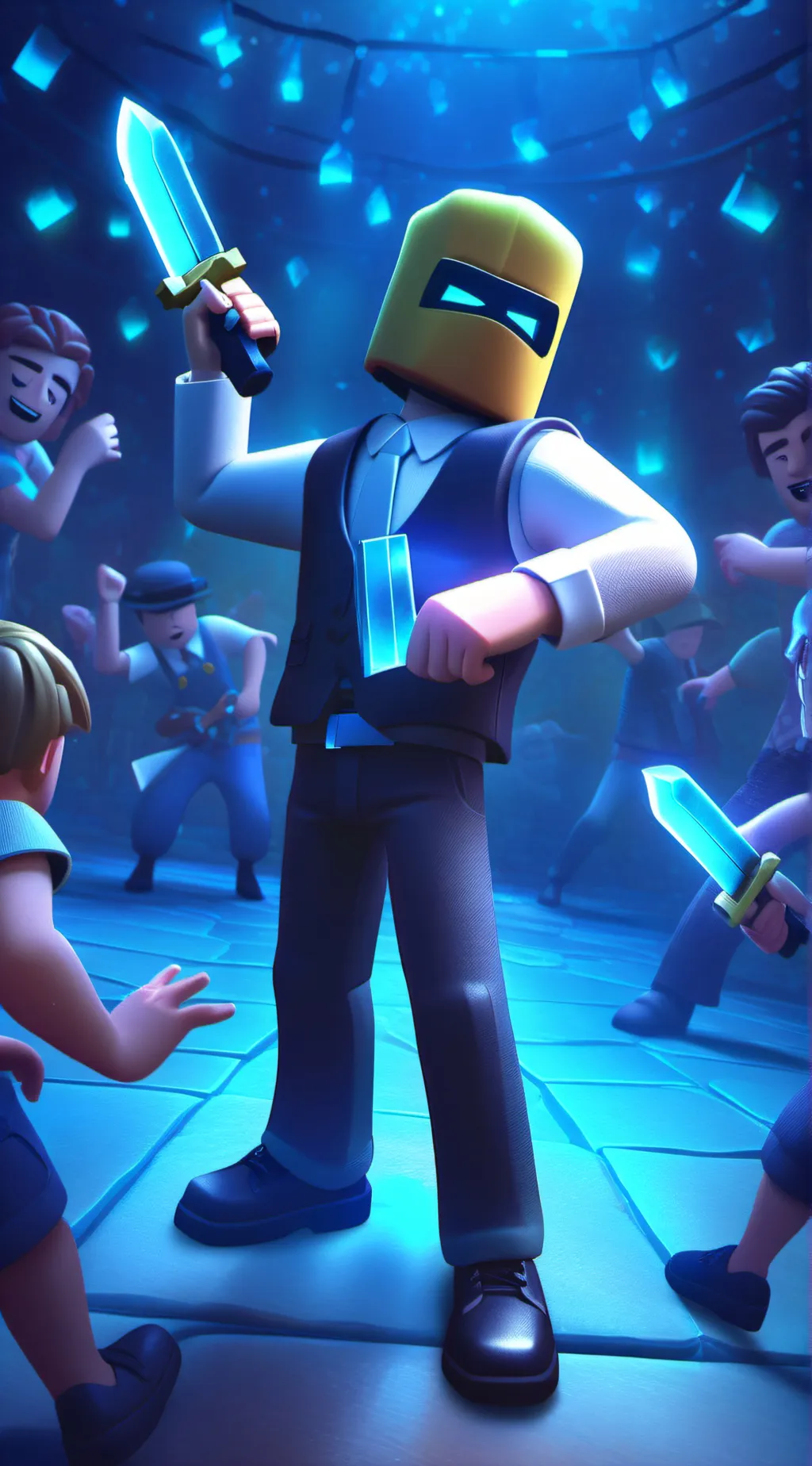 ai character: Breaking point background